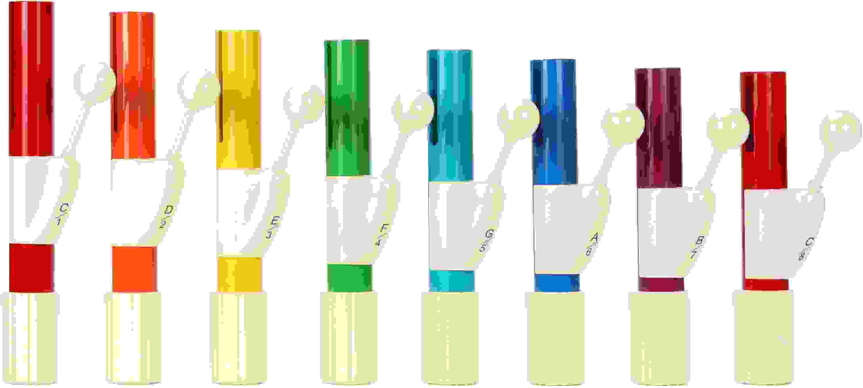 Rhythm Band KidsPlay Hand Chimes Set - C Major