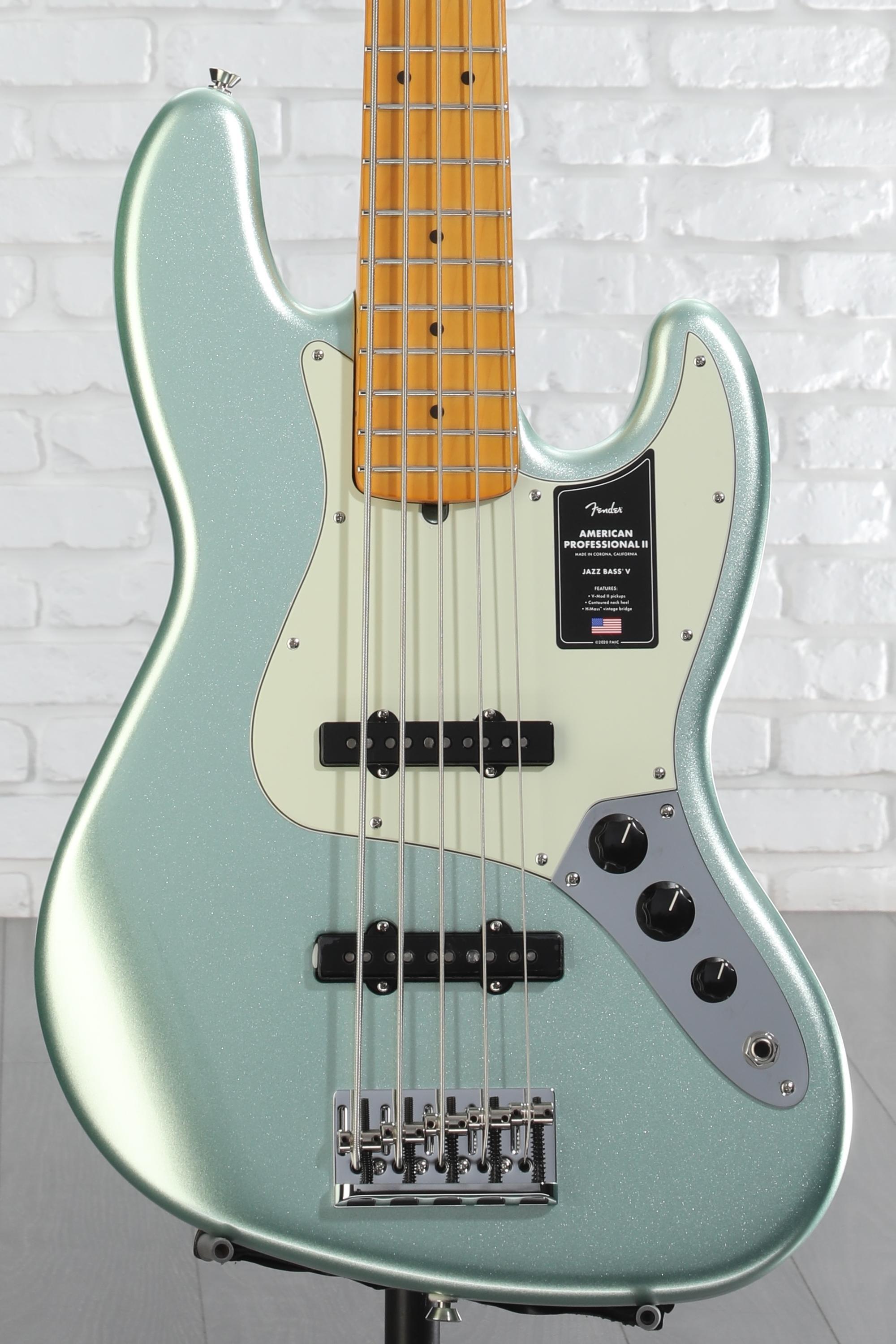 【qanuta】FenderHybrid50sPrecisionBass Fender American Professional II Jazz Bass V - Mystic Surf