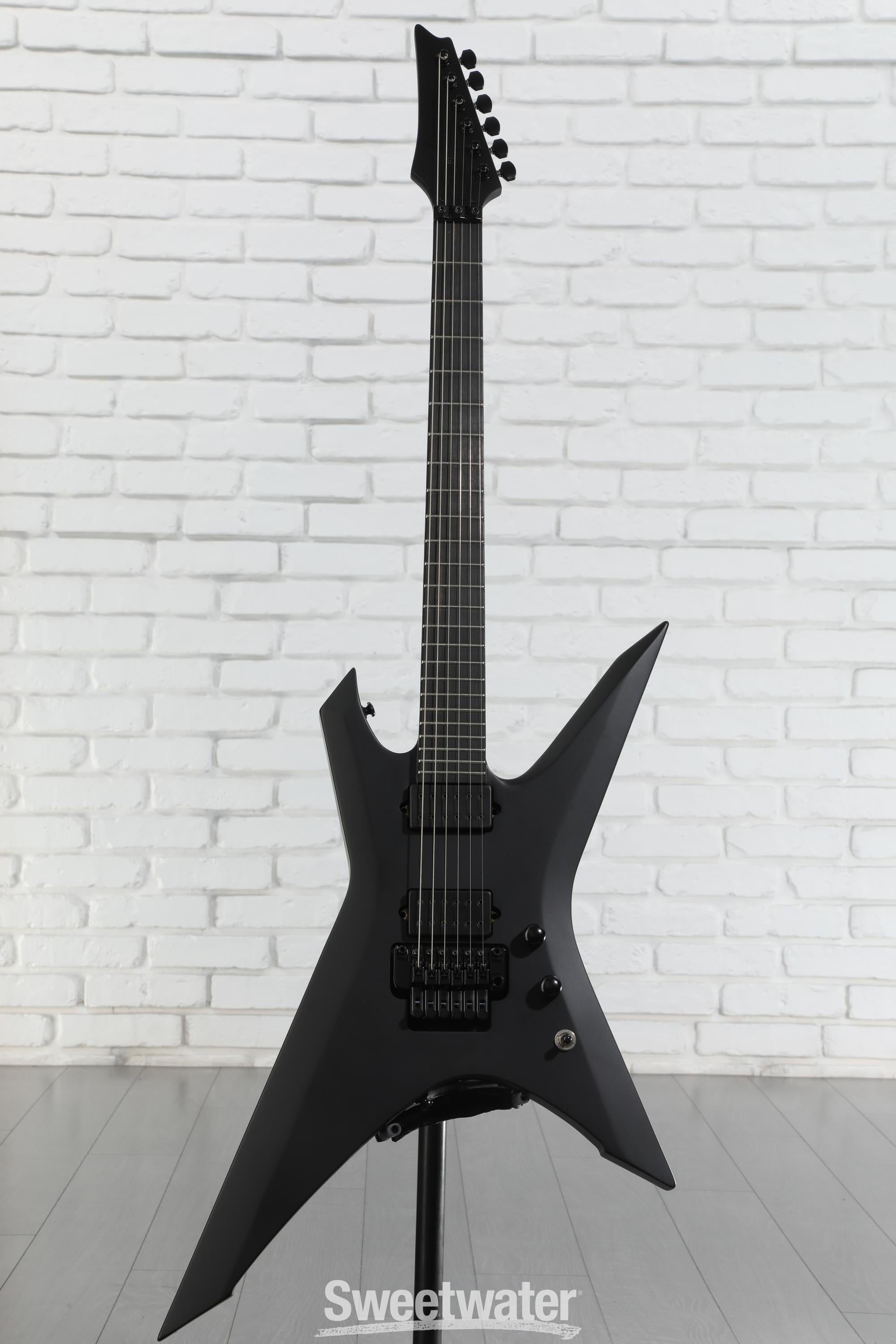 Ibanez Iron Label Xiphos - Black Flat | Sweetwater