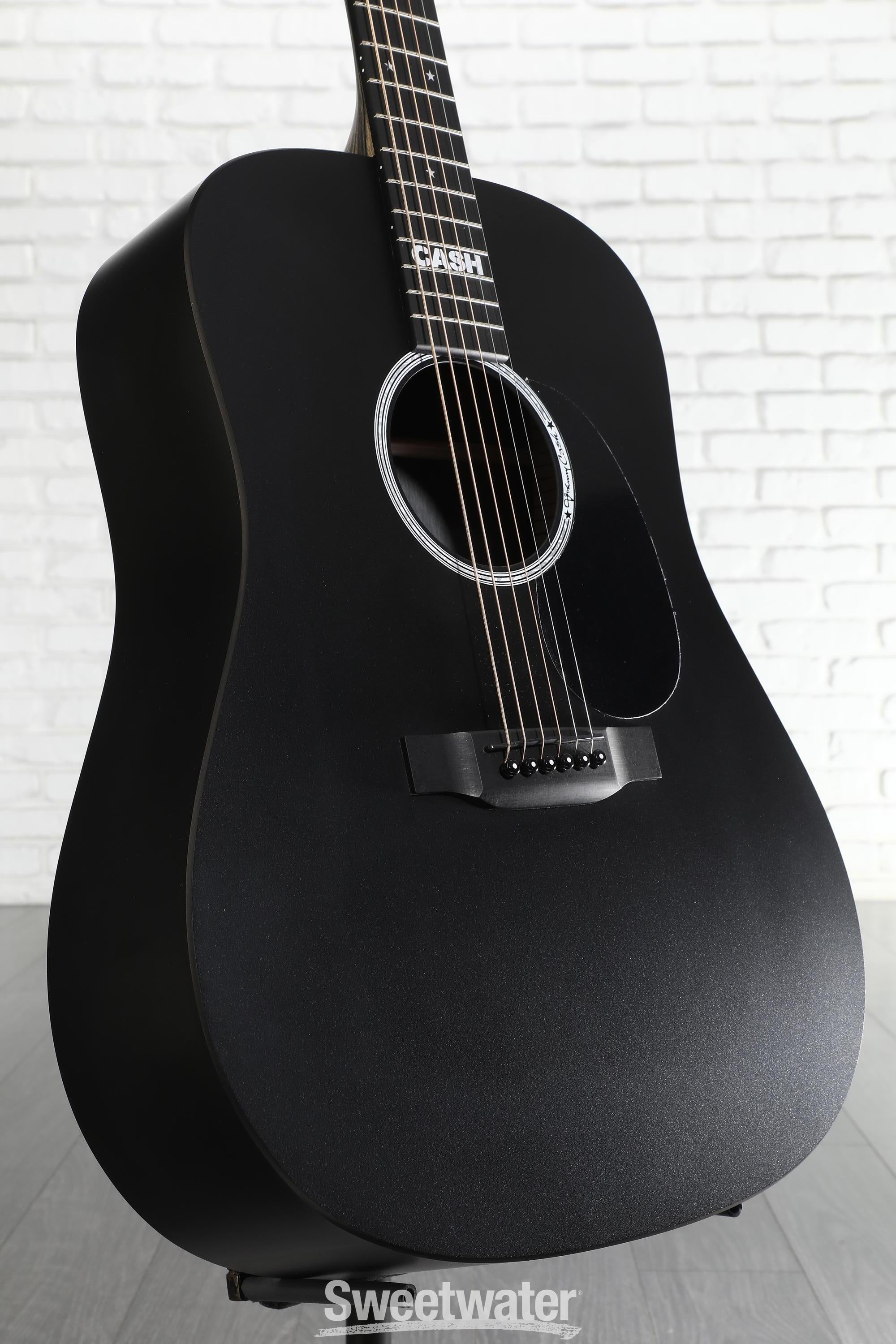 Martin DX Johnny Cash - Jet Black | Sweetwater