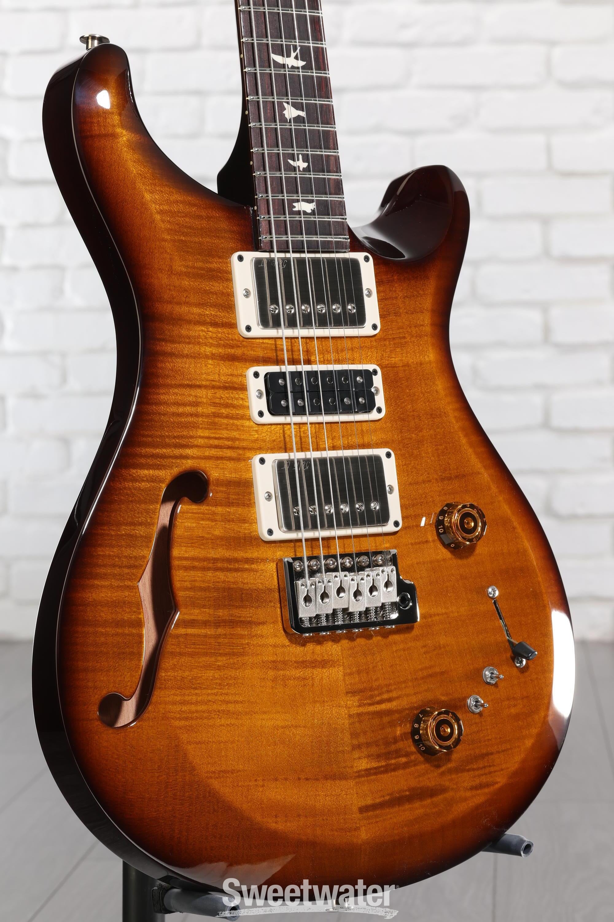 Photo of PRS S2 Special Semi-Hollow Electric Guitar - Black Amber
