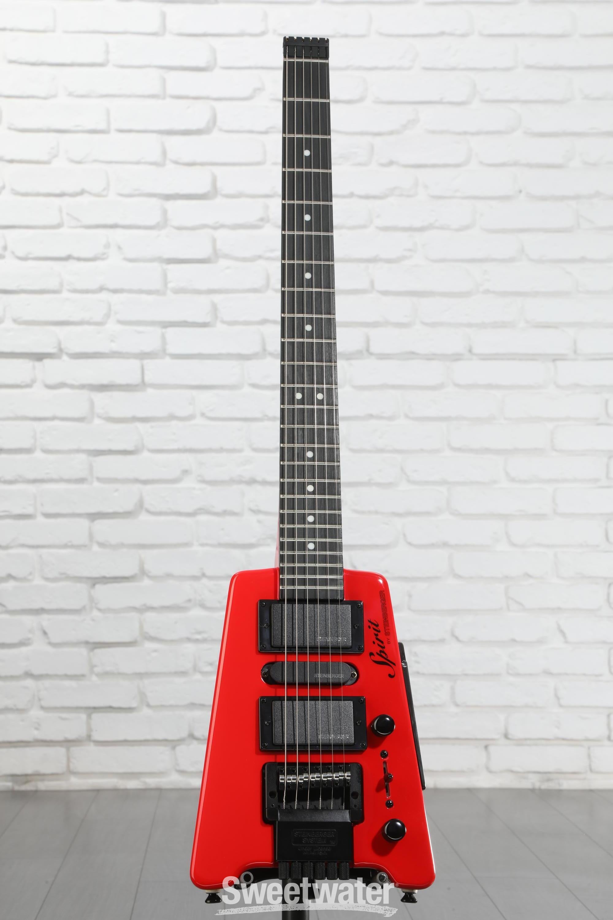 Steinberger Spirit GT-PRO Deluxe Electric Guitar - Hot Rod Red