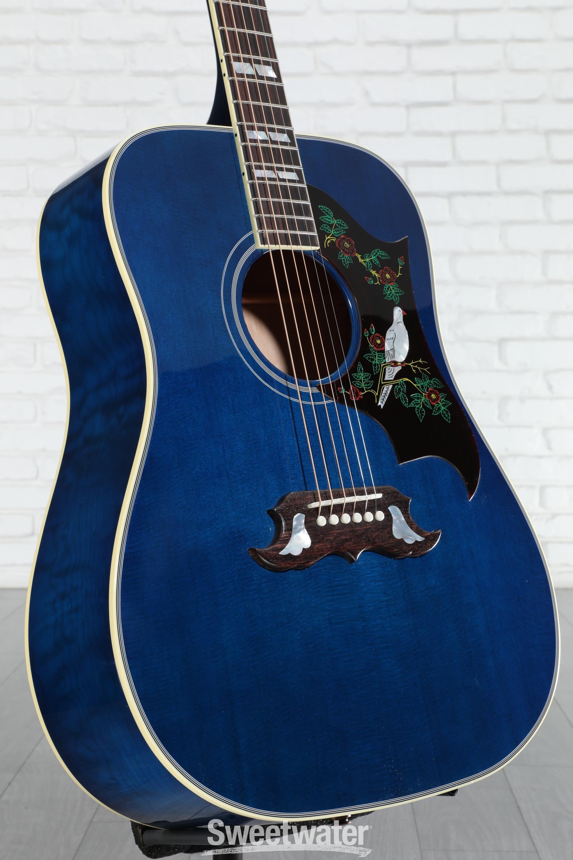 Gibson Acoustic Dove Quilt Acoustic-electric Guitar - Viper