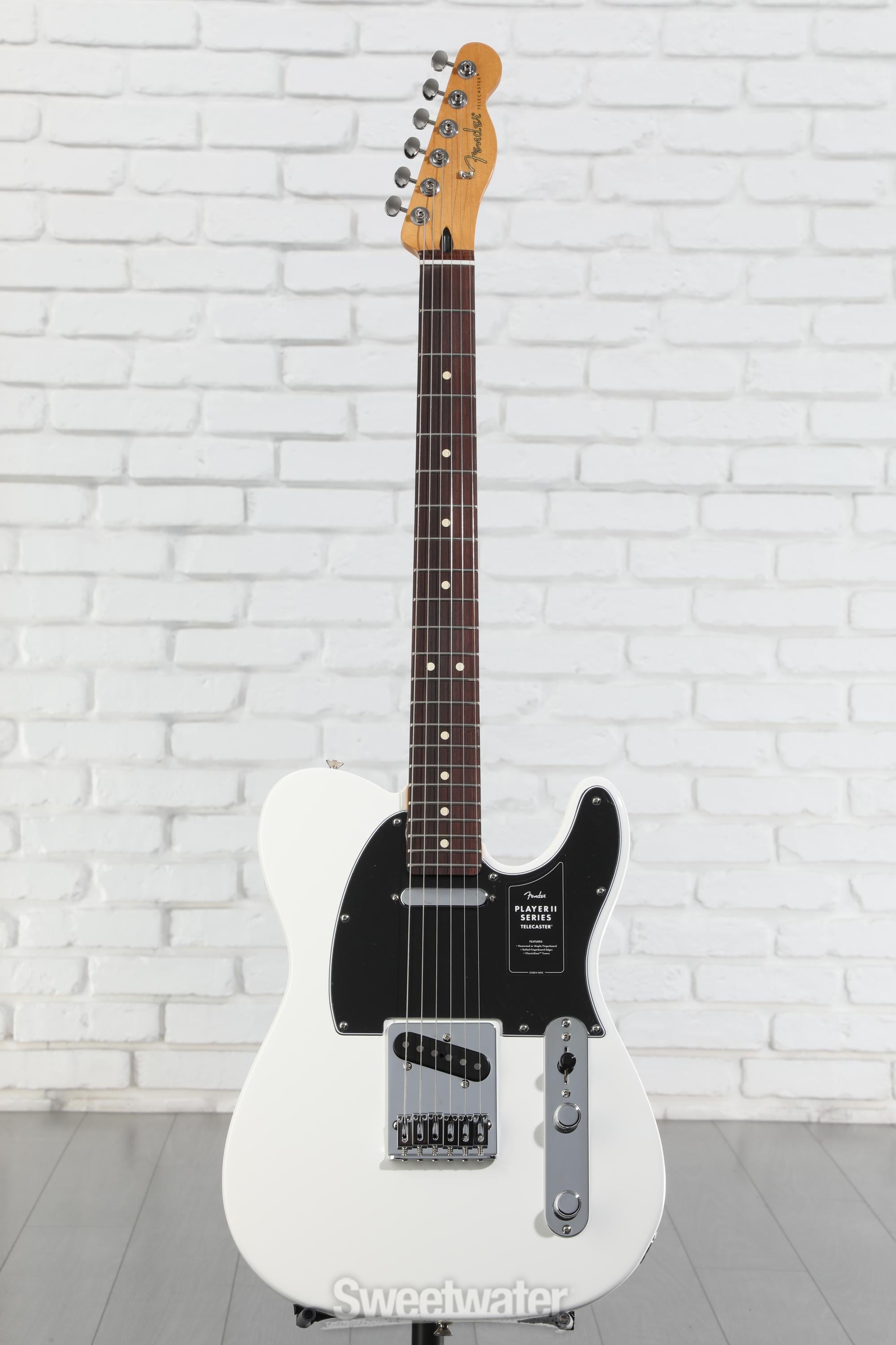 Fender Player II Telecaster Electric Guitar - Polar White