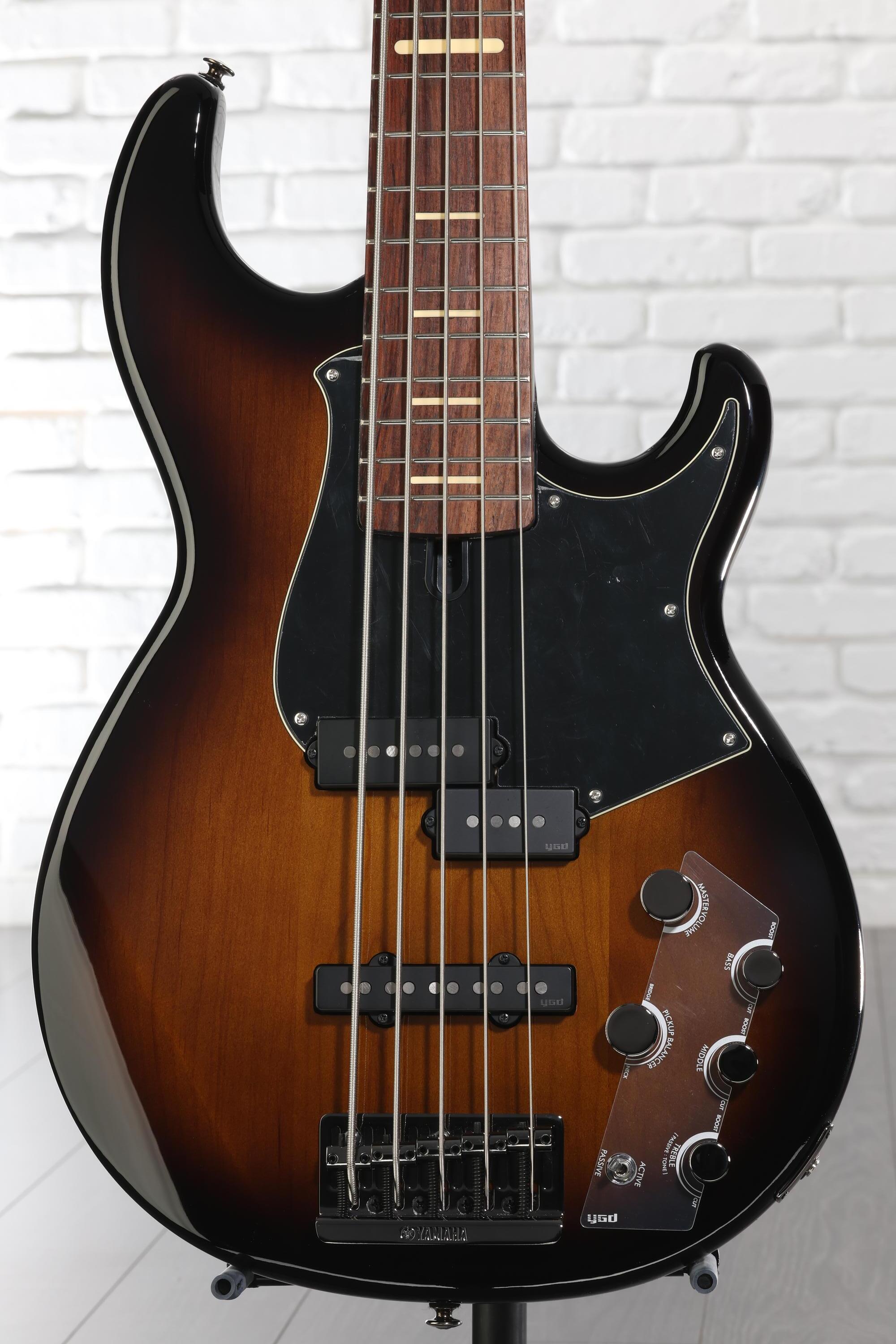 Yamaha BB735A 5-string Bass Guitar - Dark Coffee Sunburst | Sweetwater
