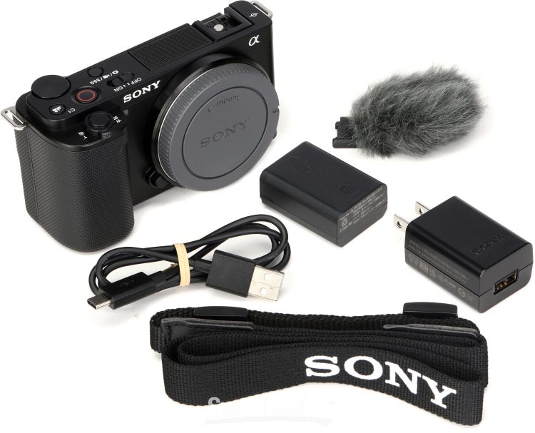 Sony Alpha ZV-E10 Mirrorless Digital Camera - Body Only