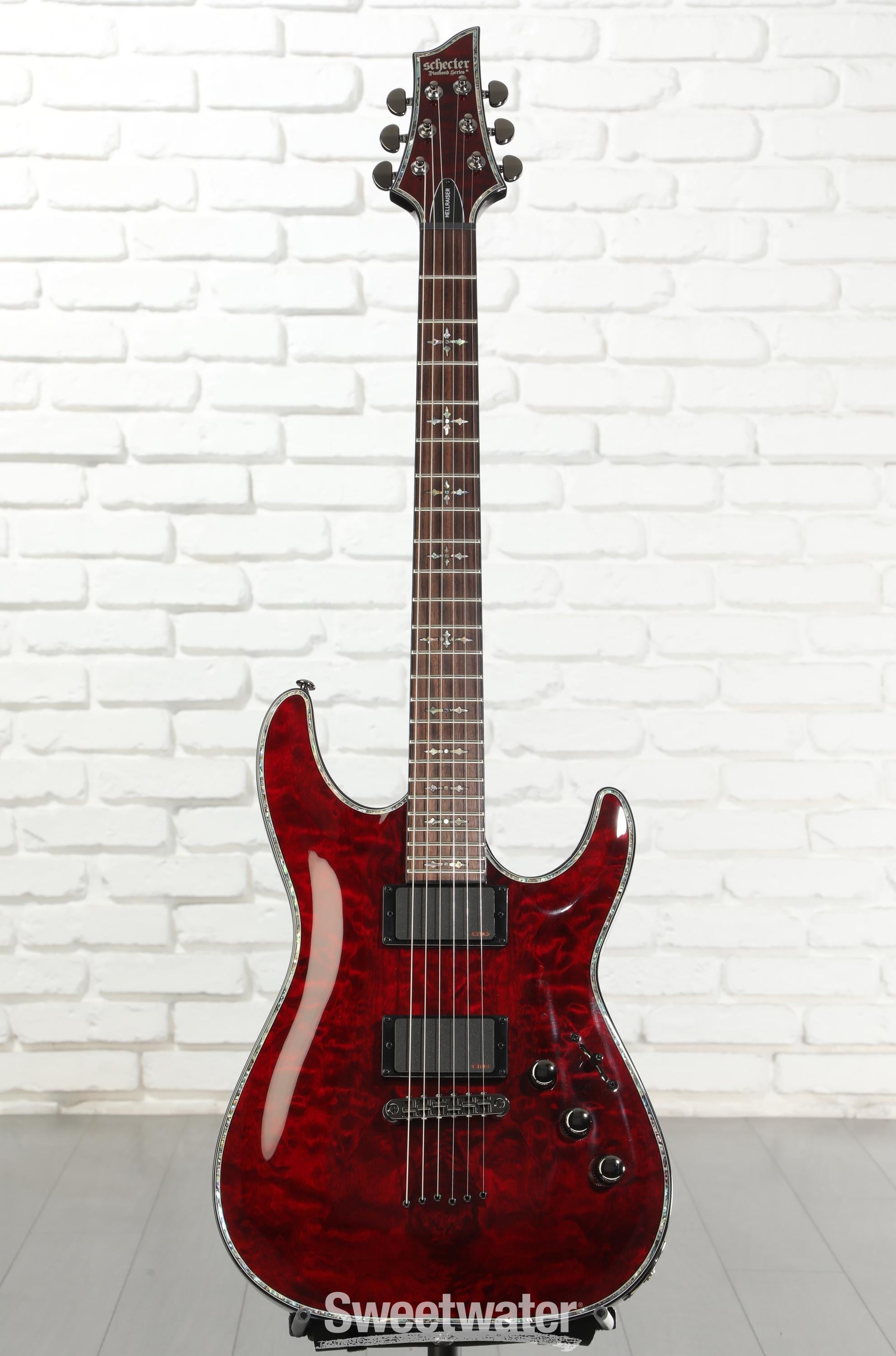 Schecter Hellraiser C-1 Electric Guitar - Black Cherry | Sweetwater