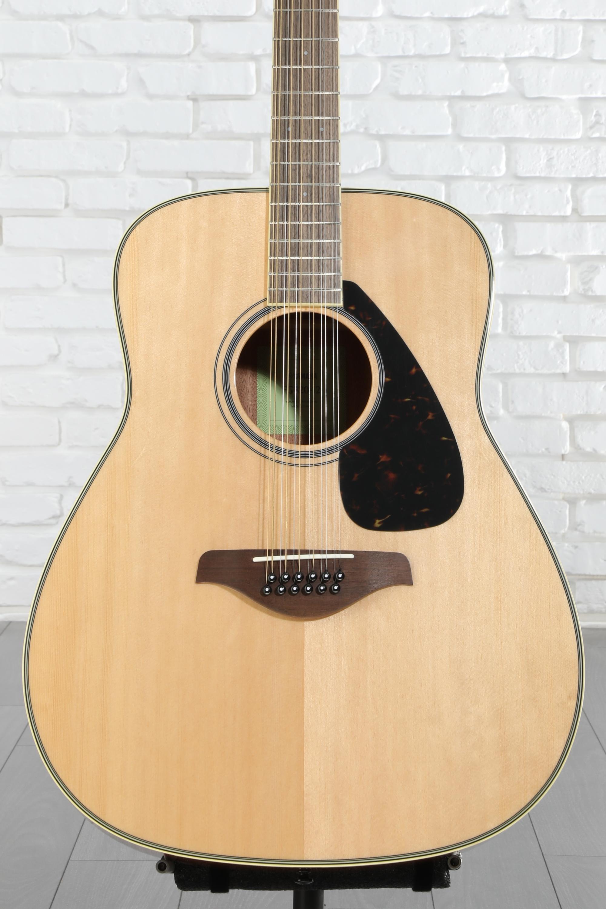 Yamaha FG820-12 12-string Acoustic Guitar - Natural | Sweetwater