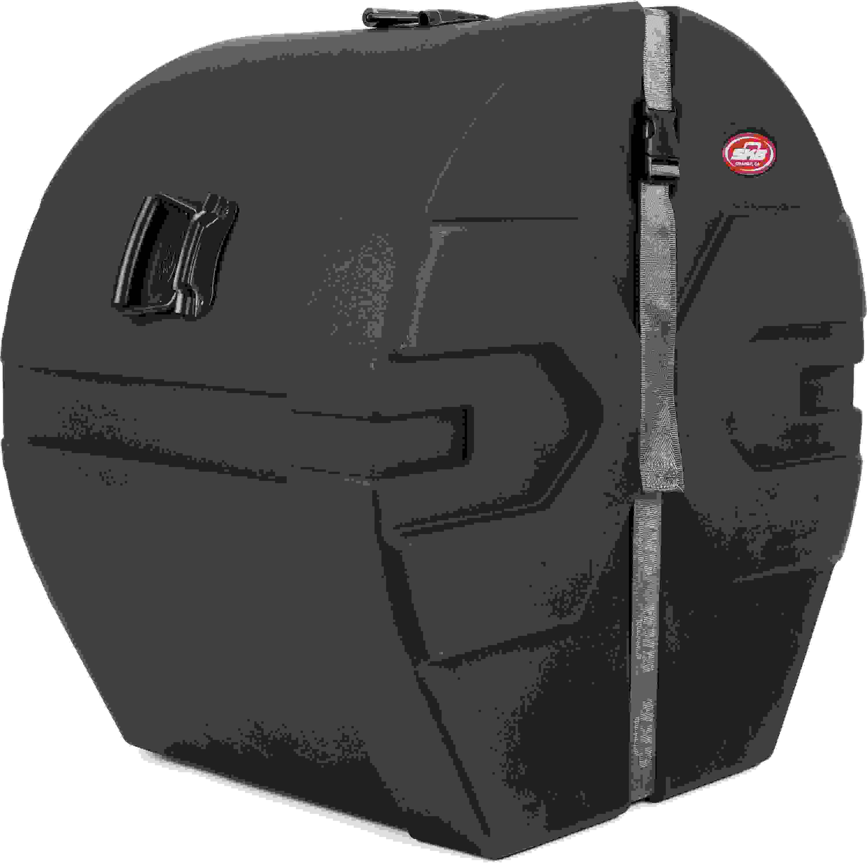 SKB 1SKB-DM1422 Marching Bass Drum Case with Padded Interior - 14 x 22-inch