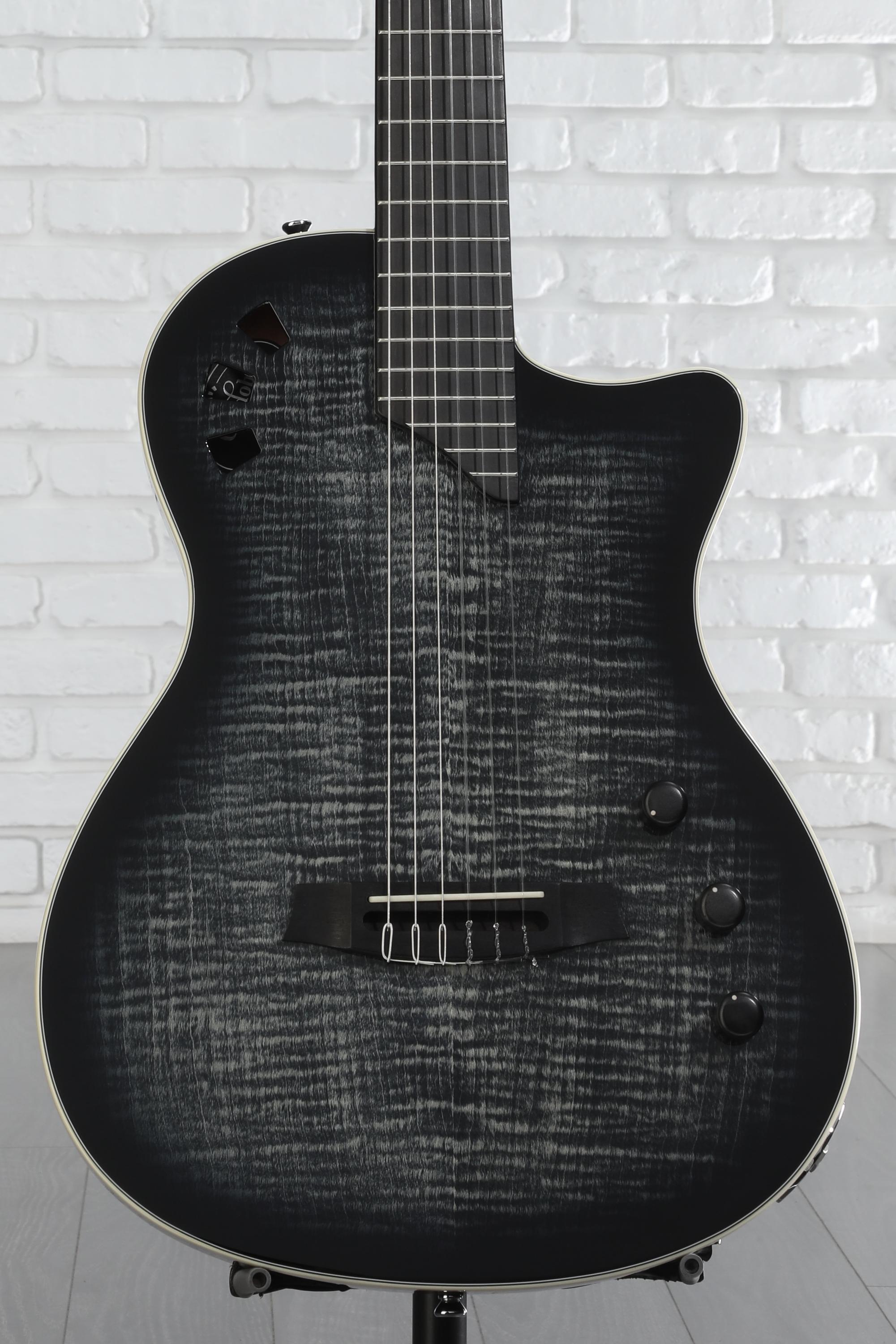 Cordoba Stage Nylon-string Acoustic-electric Guitar - Black
