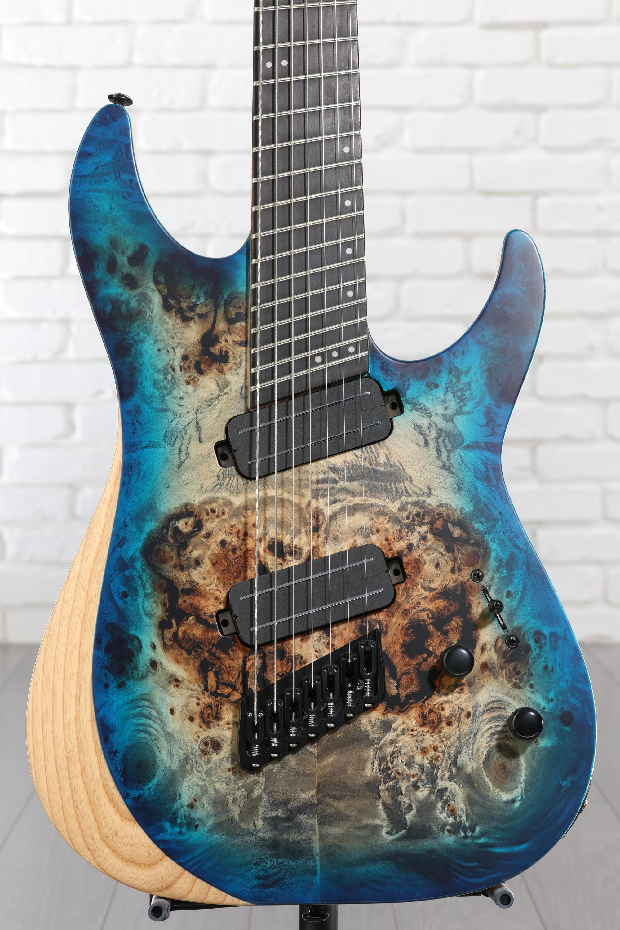 Schecter Reaper-7 Multiscale - Satin Sky Burst | Sweetwater