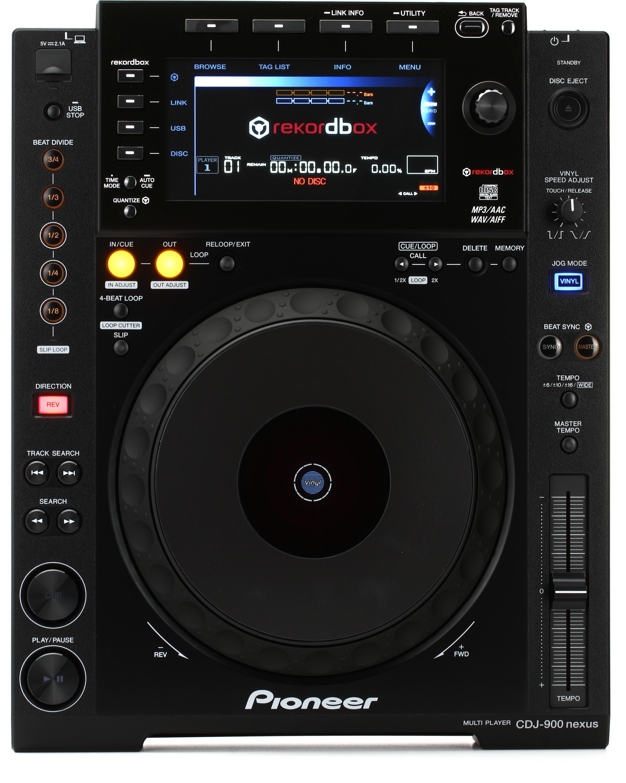 Pioneer DJ CDJ-900NXS Professional DJ Media Player