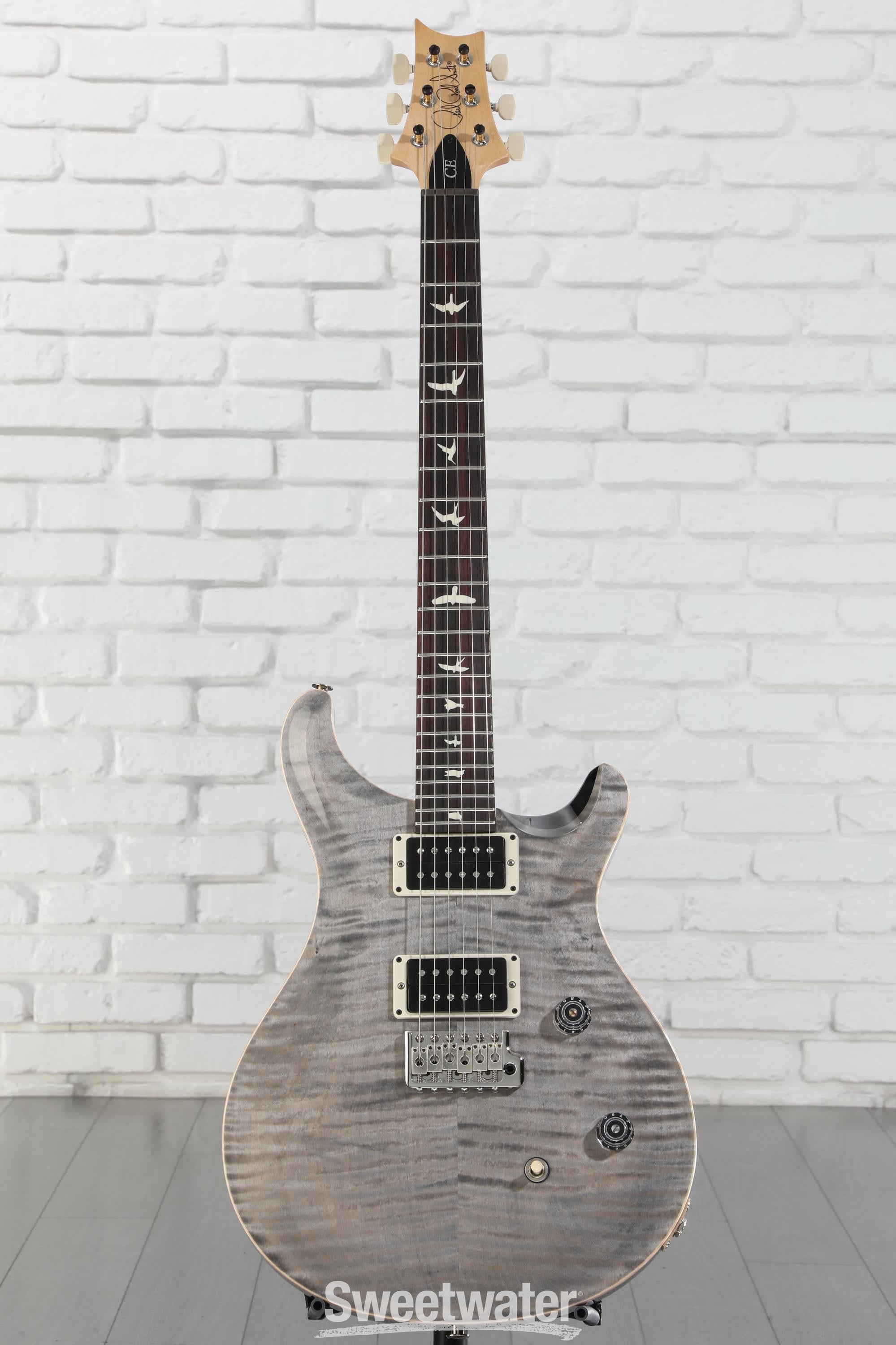 ギター PRS CE MAPLE 24 GRAY BLACK PRS CE 24 GF Faded Grey Black ポールリードスミス(Paul Reed