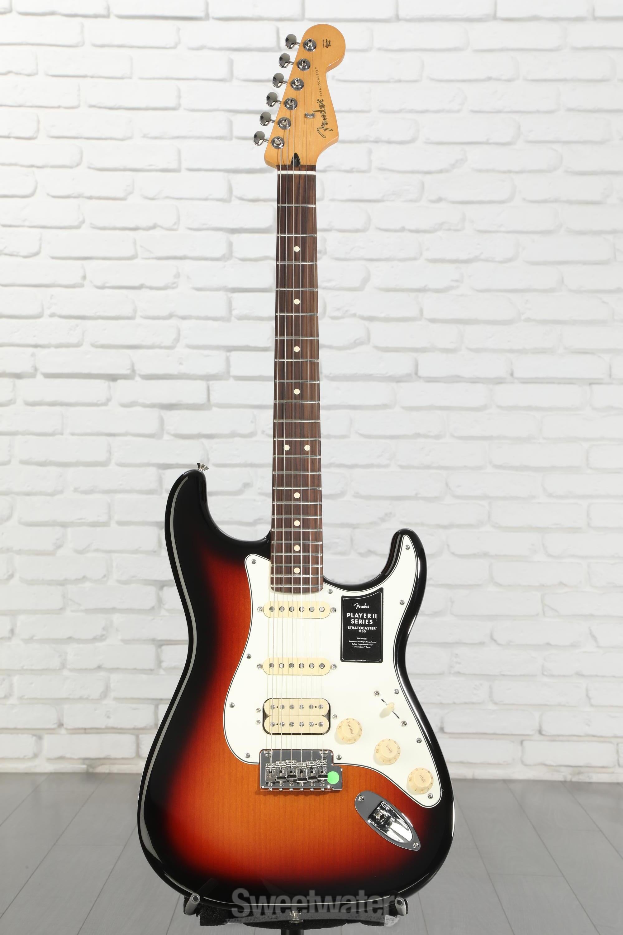 Fender Player II Stratocaster HSS Electric Guitar - 3-color