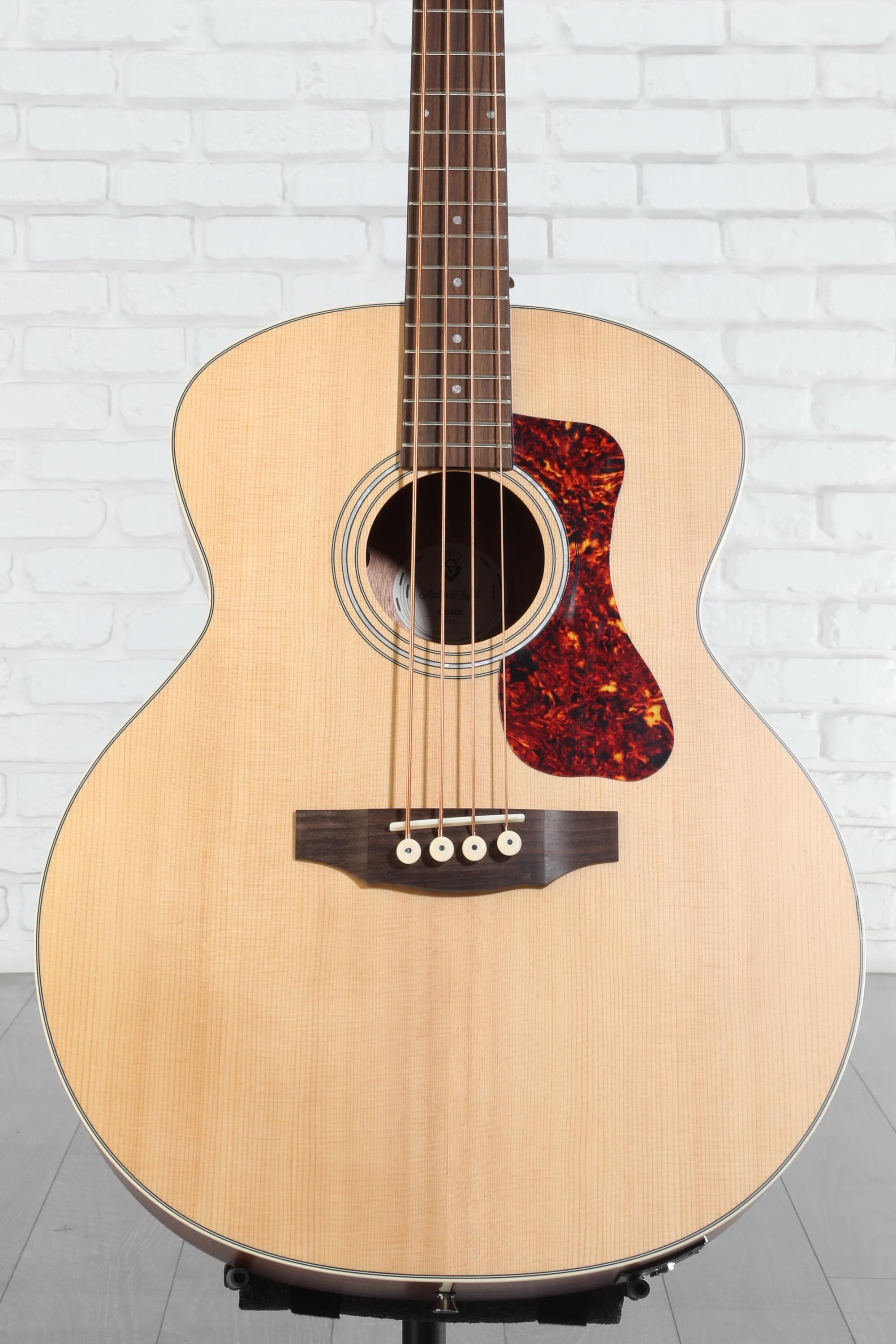 Guild B-240E Concert Acoustic-electric Bass Guitar - Natural