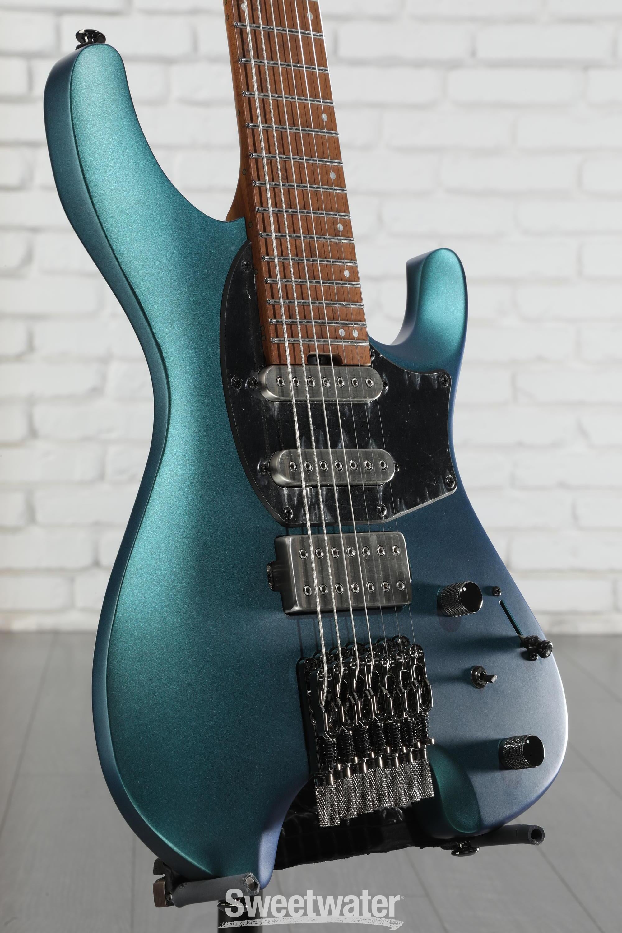 Ibanez Q547 7-string Electric Guitar - Blue Chameleon