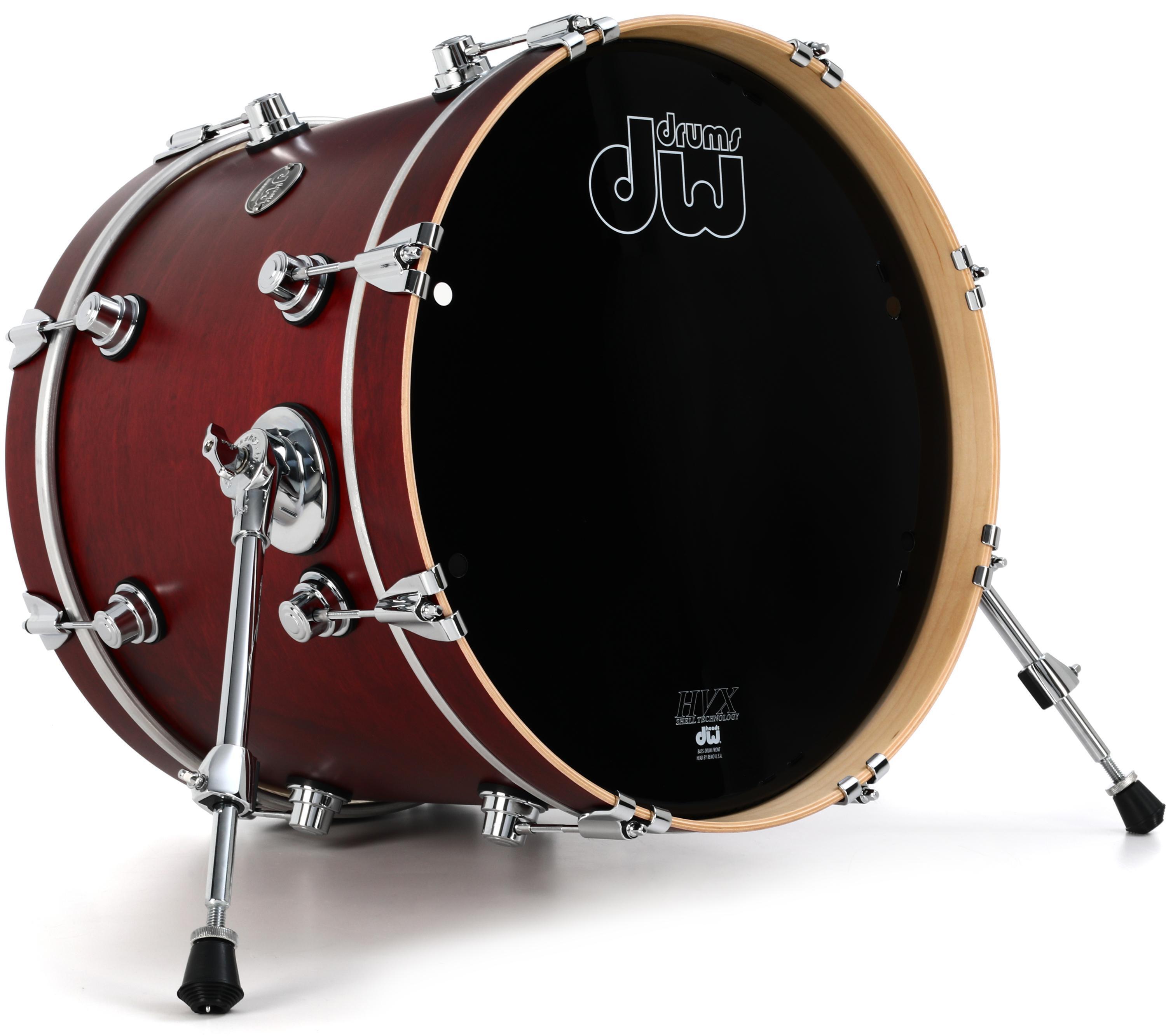 Photo of DW Performance Series Bass Drum - 14 x 18 inch, Tobacco Stain