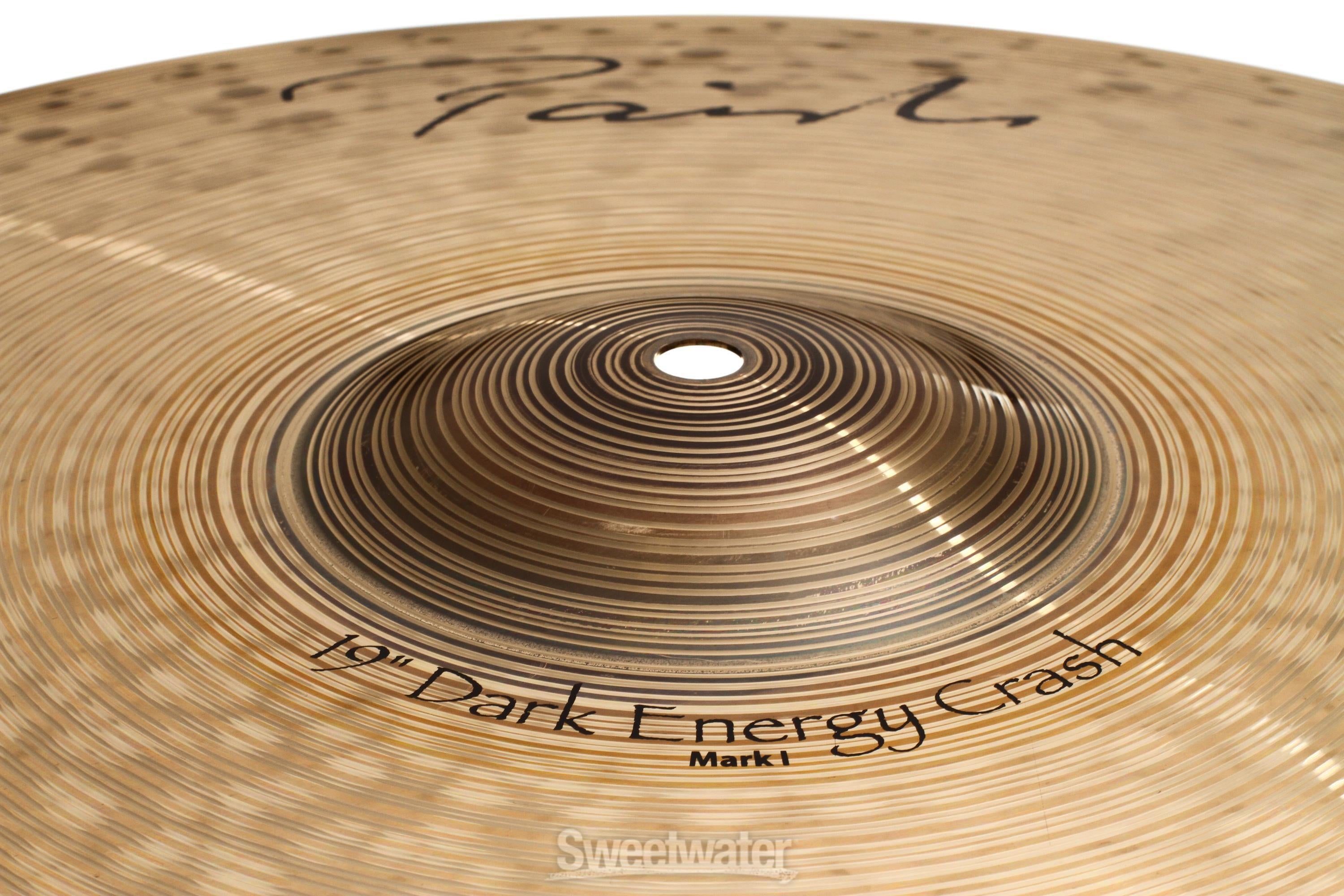 Paiste 19 inch Signature Dark Energy Crash Mk I Cymbal