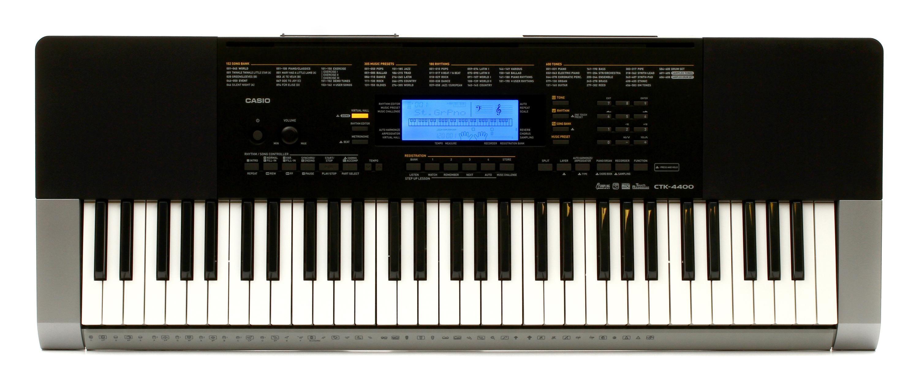 Casio CTK-4400 61-key Portable Arranger | Sweetwater