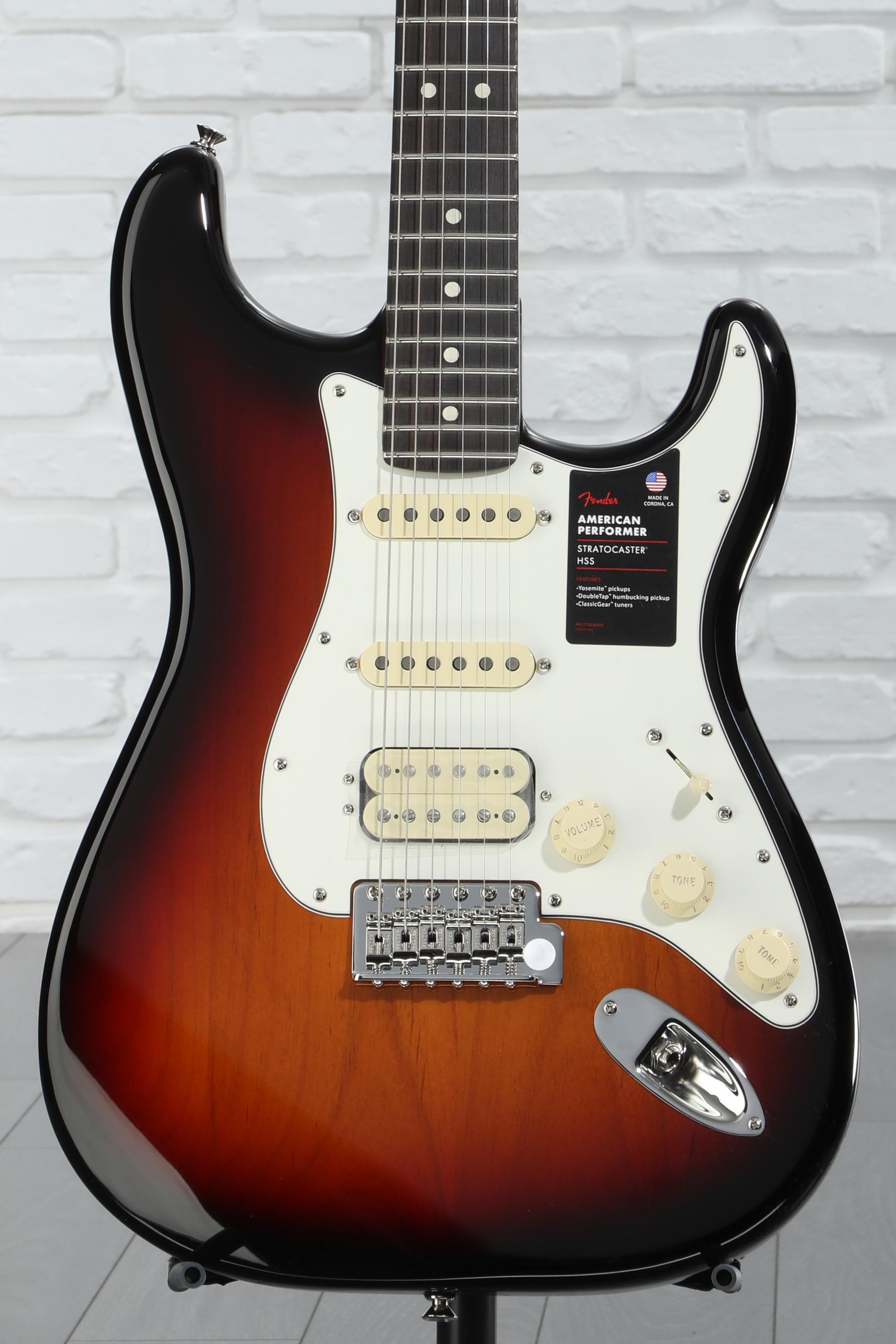 ギター Fender USA / American Performer HSS Amazon.com: Fender American Performer Stratocaster HSS - 3