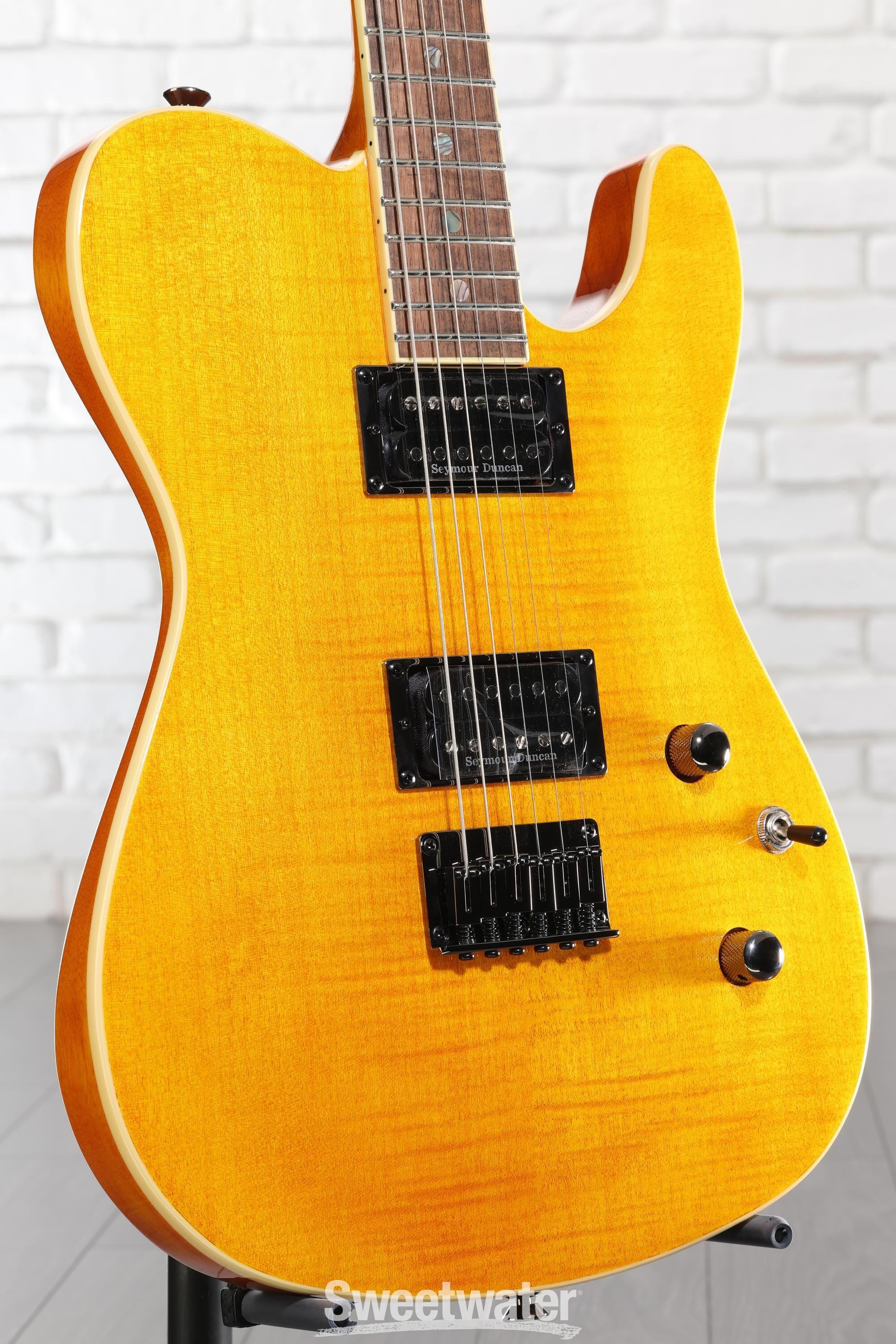 Photo of Fender Special Edition Custom Telecaster FMT HH - Amber