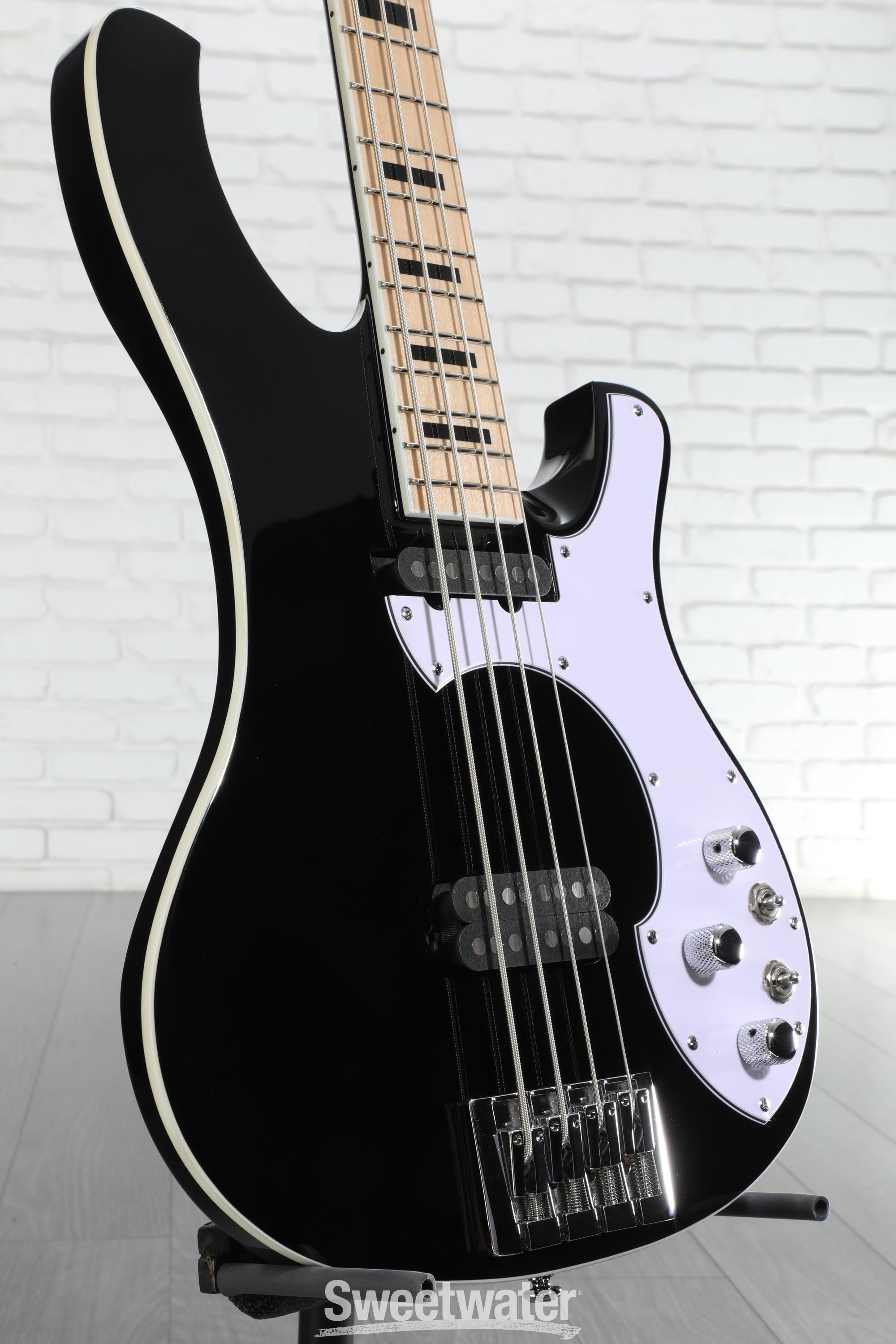 Schecter Stargazer 4 Bass Guitar - Black | Sweetwater