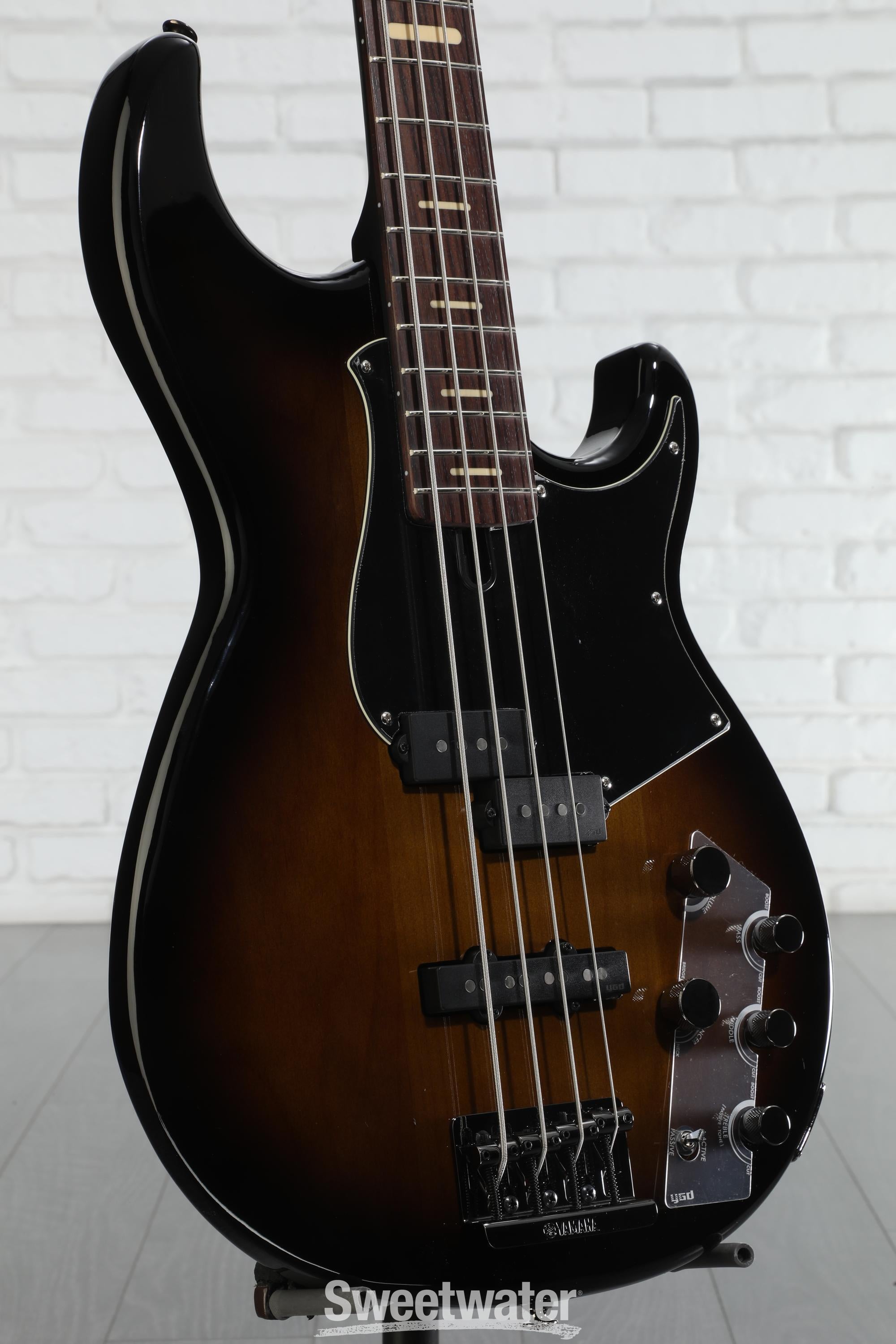 Yamaha BB734A 4-string Bass Guitar - Dark Coffee Sunburst | Sweetwater