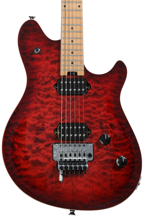 EVH Wolfgang Special QM Electric Guitar - Sangria | Sweetwater