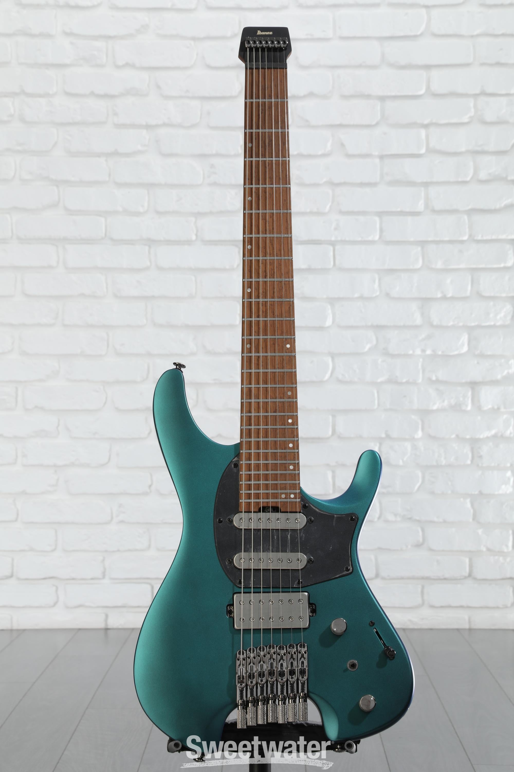 Ibanez Q547 7-string Electric Guitar - Blue Chameleon