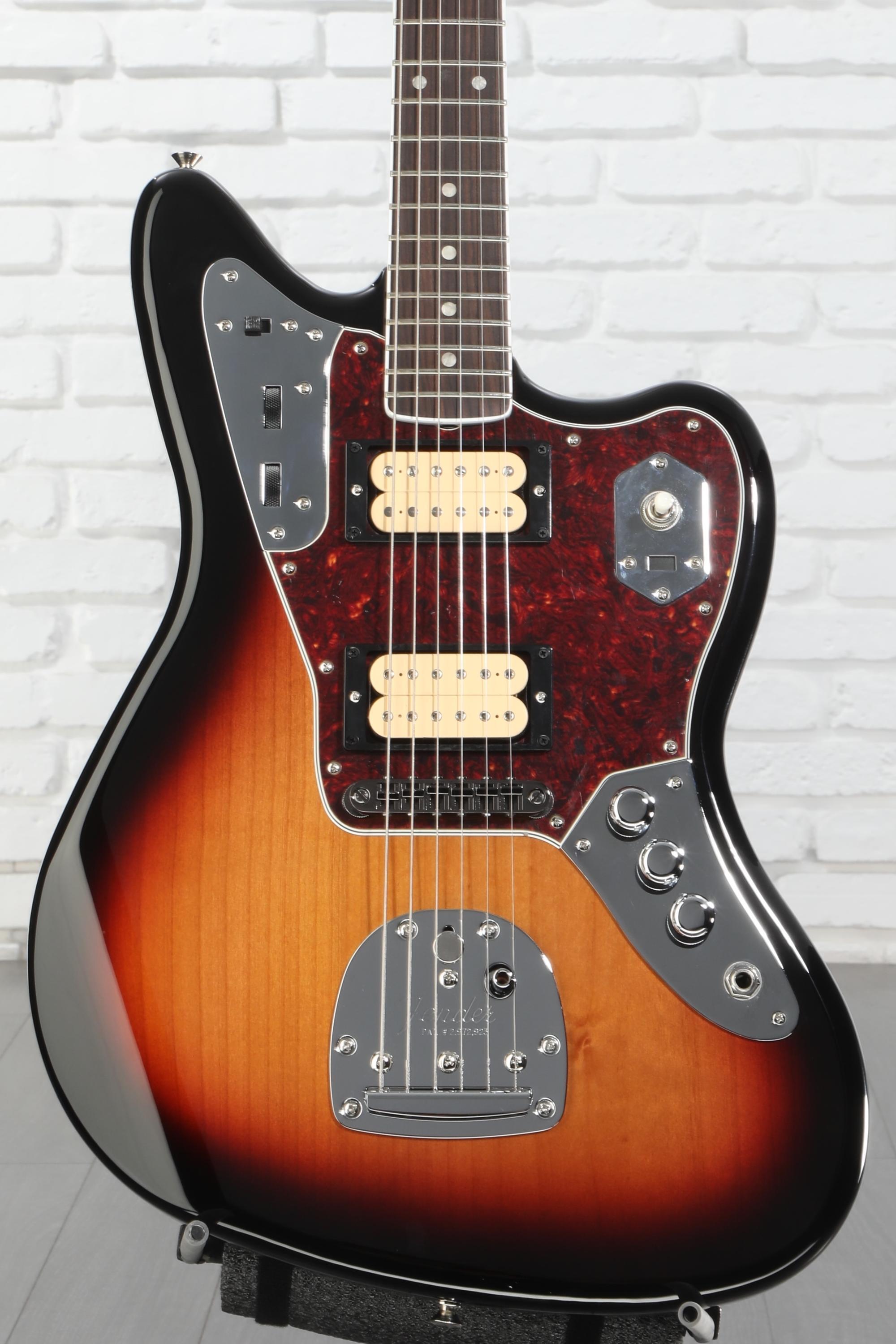ギター FENDER  Cobain Jaguar NOS Fender Kurt Cobain Jaguar Electric Guitar - 3-Tone Sunburst