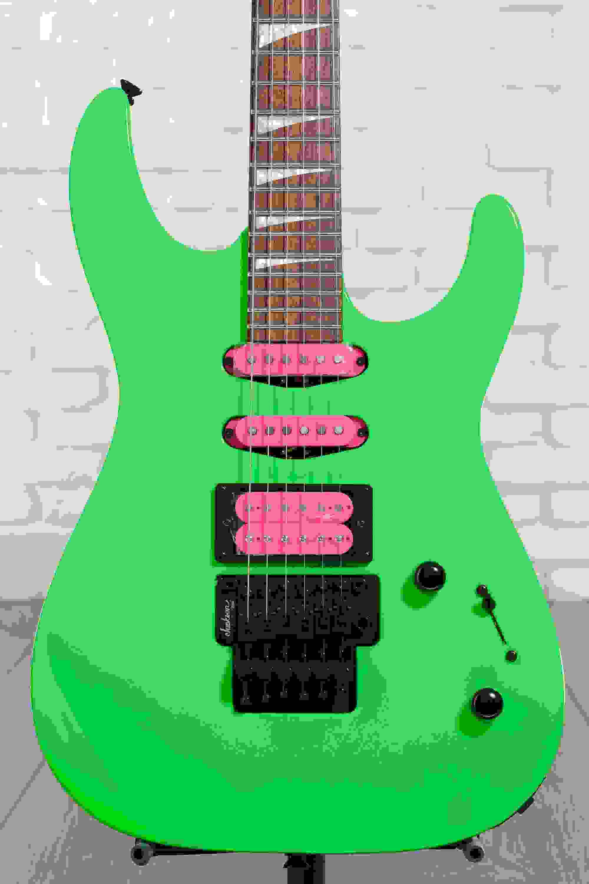 Jackson X Series Dinky DK3XR HSS Electric Guitar - Neon Green