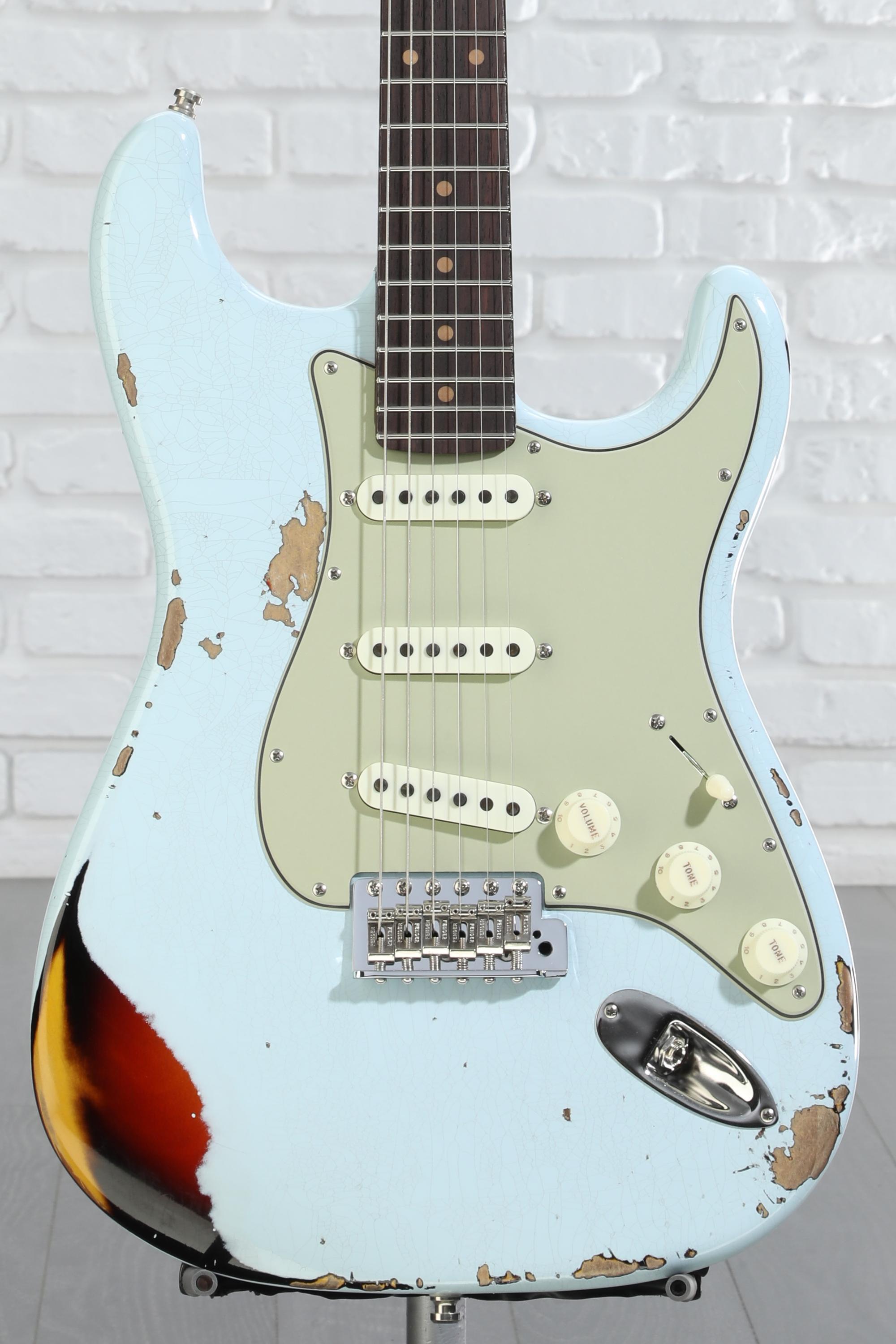 Fender Custom Shop GT11 Stratocaster Electric Guitar - Sonic Blue