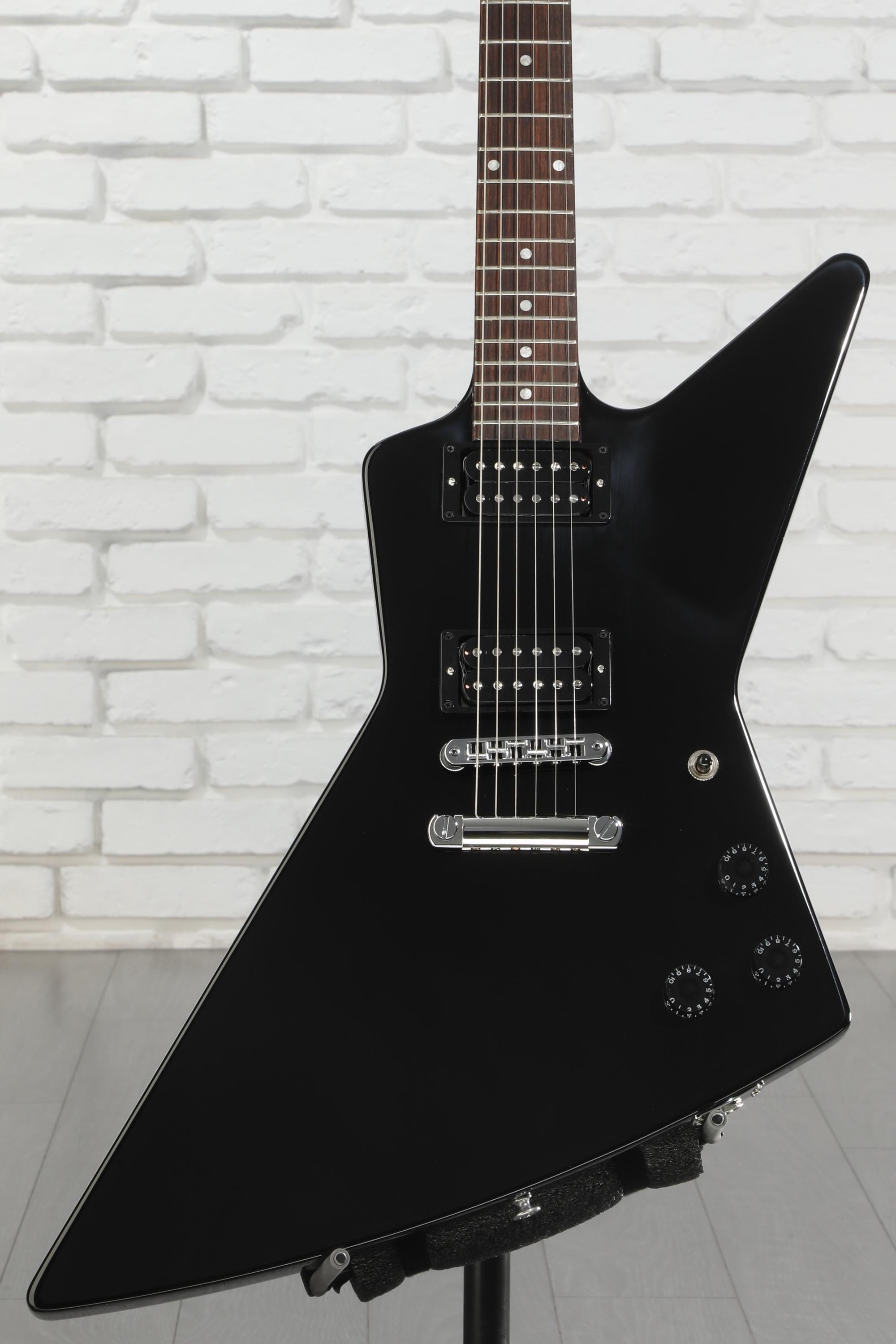 Gibson 80s Explorer Solidbody Electric Guitar - Ebony | Sweetwater