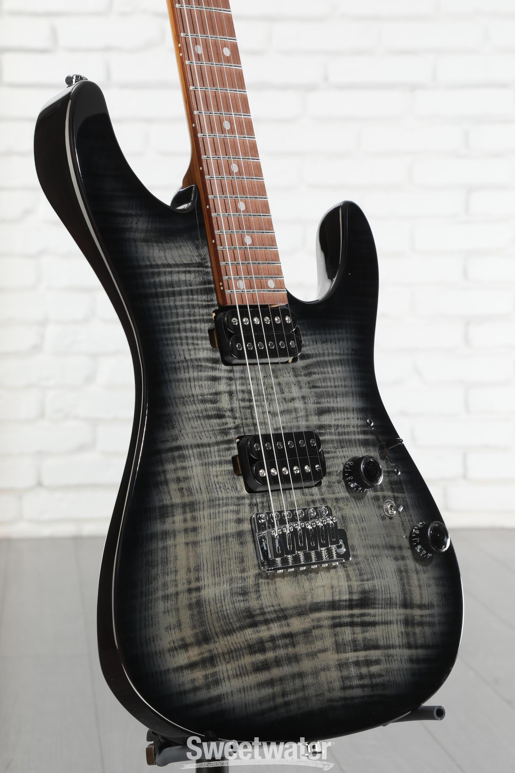 Ibanez Standard AZ24S1F Electric Guitar - Transparent Black