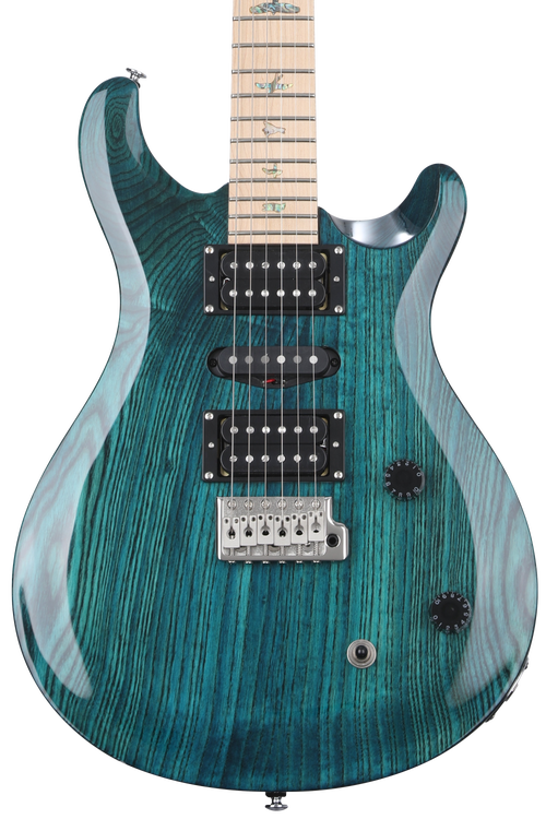 SE Swamp Ash Special Electric Guitar - Iris Blue - Sweetwater