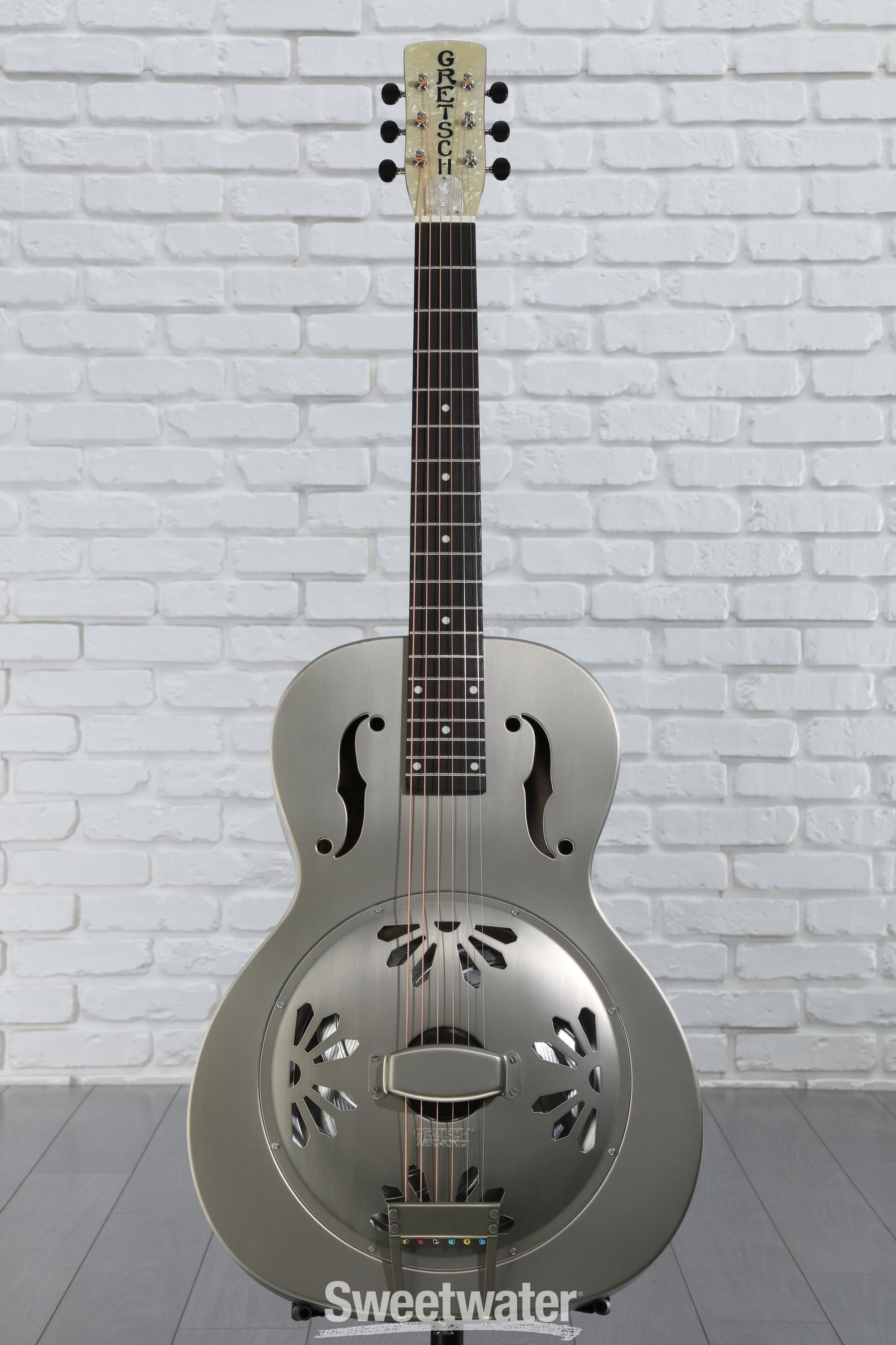 GRETSCH G9201 Honey Dipper リゾネーターギター Gretsch Guitars G9201 Honey Dipper Round-Neck, Brass Body