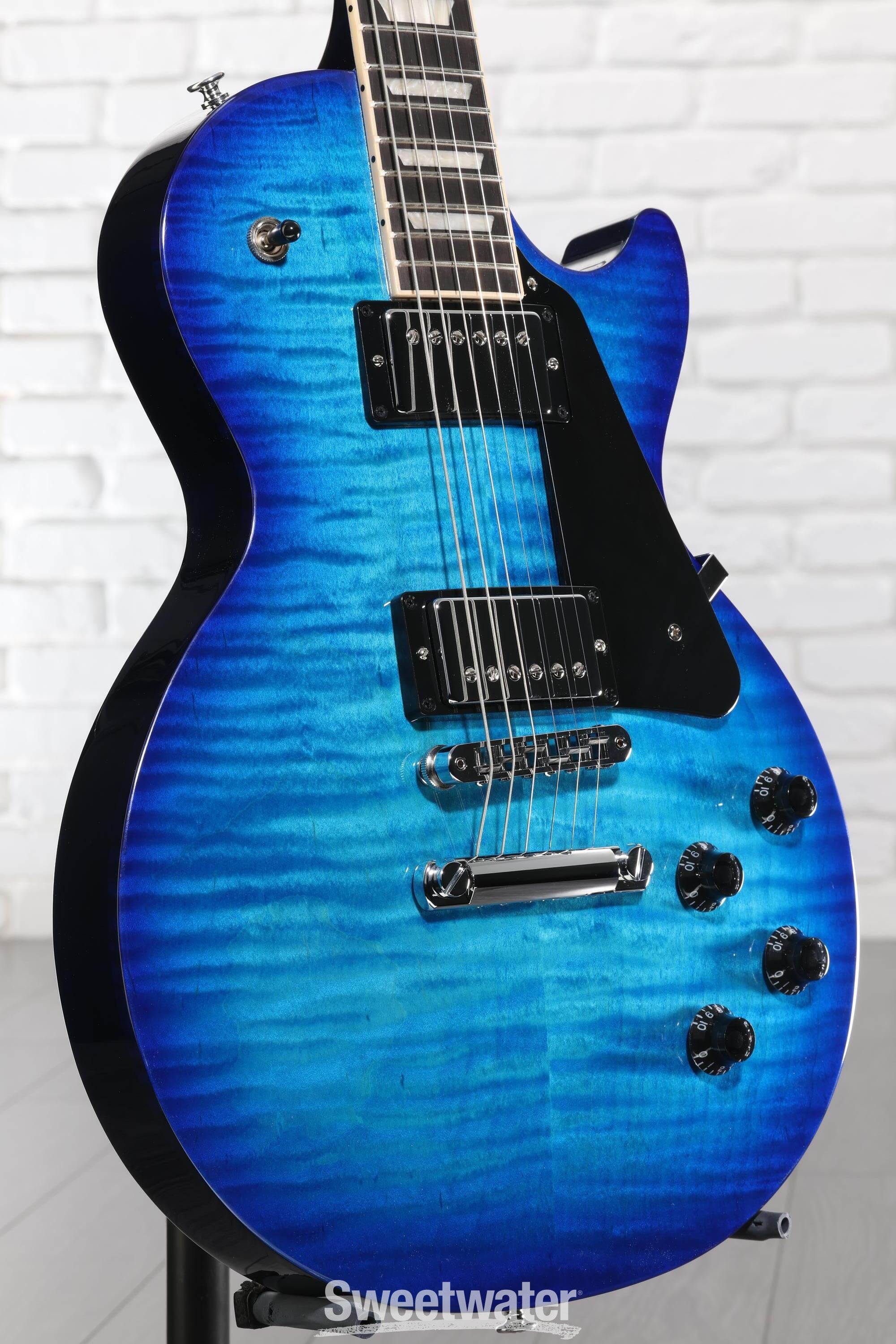 Photo of Gibson Les Paul Studio Session Electric Guitar - Cobalt Burst