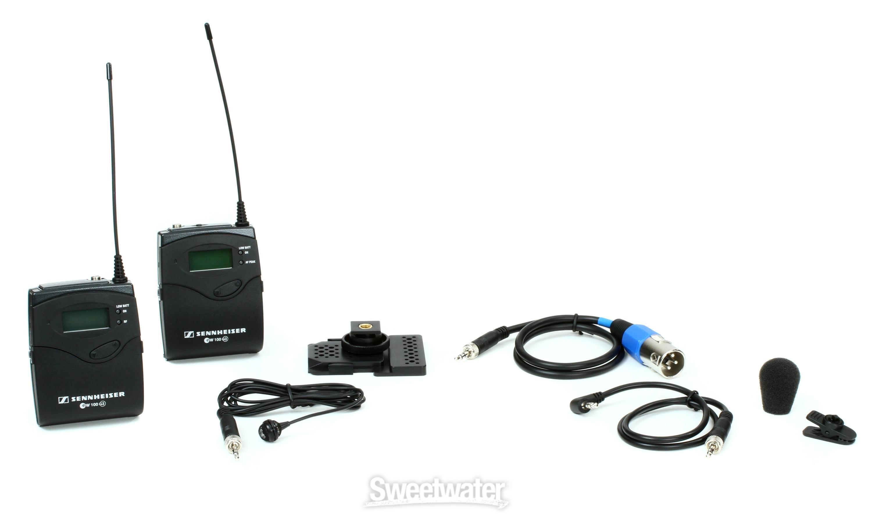 Sennheiser EW 122 p G3 Portable Wireless Lavalier Microphone