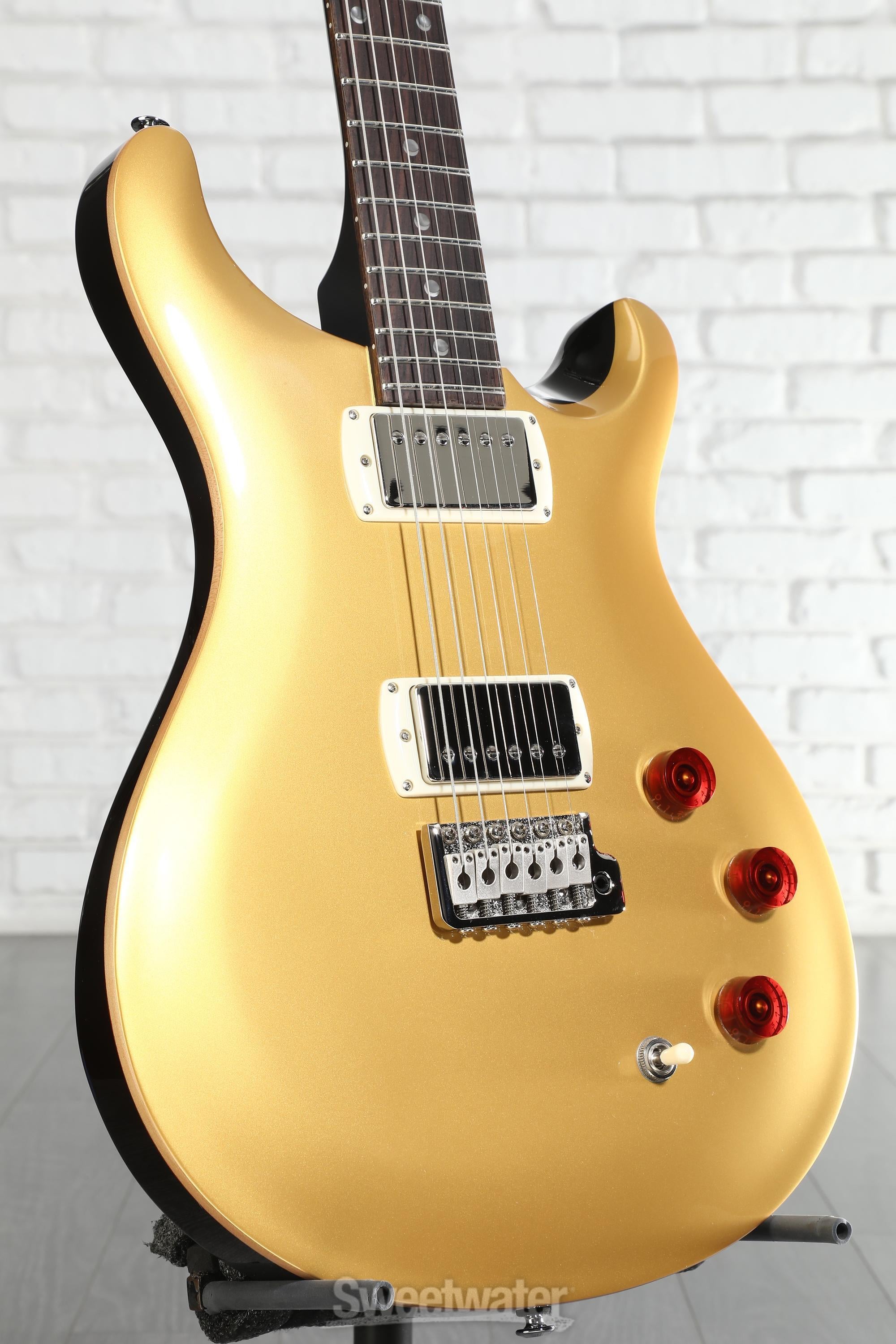 PRS SE DGT David Grissom Solidbody Electric Guitar - Gold Top