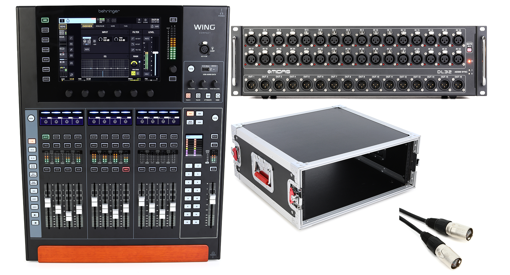 Behringer WING Compact 48-channel Digital Mixer with Midas DL32