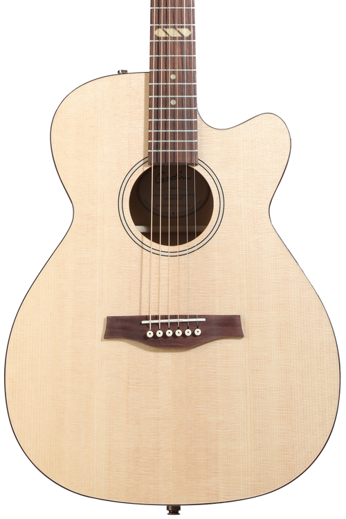 Godin Fairmount CW Flame Maple GT Acoustic-electric Guitar - Natural |  Sweetwater