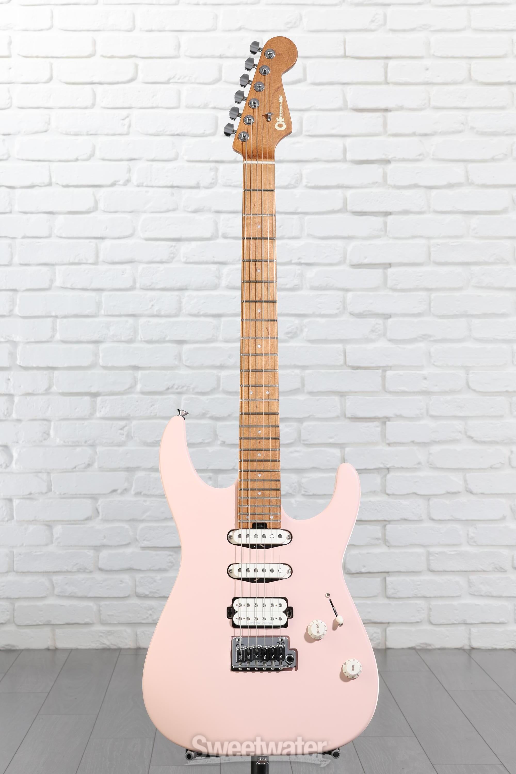 Charvel Pro-Mod DK24 HSS Electric Guitar - Shell Pink