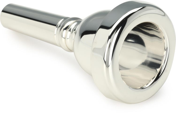 Schilke Standard Series Small Shank Trombone Mouthpiece in Silver 51D Silver