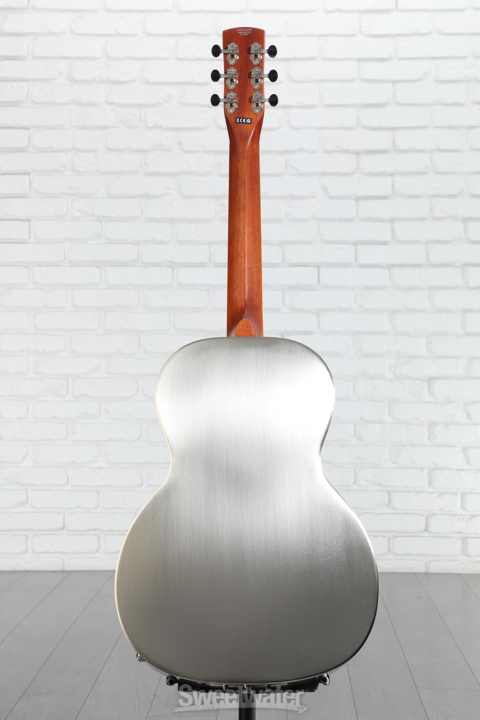 Gretsch G9221 Bobtail Roundneck Resonator - Steel Body, Padauk