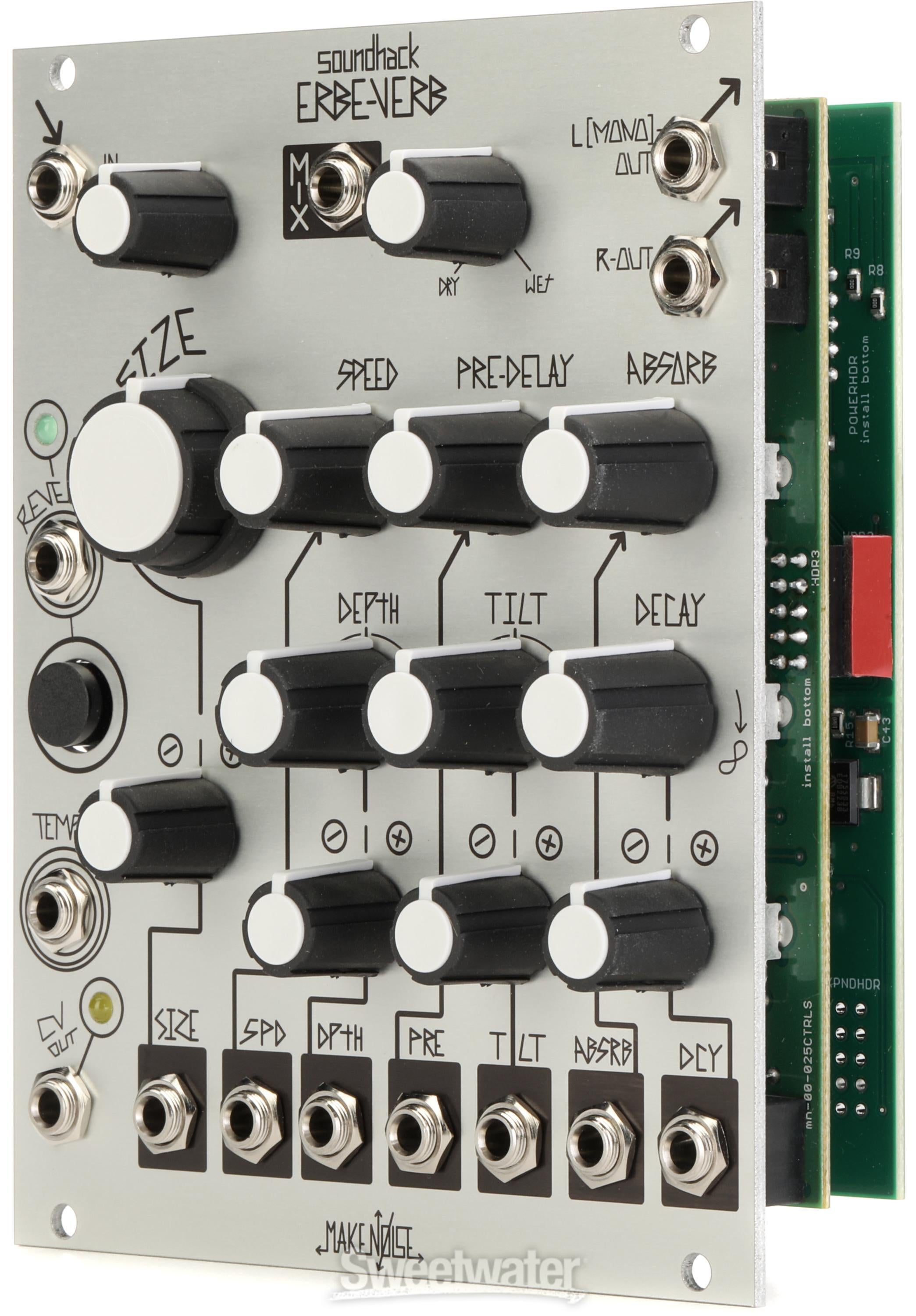 Make Noise Erbe-Verb Eurorack Continuously Variable Reverb Module