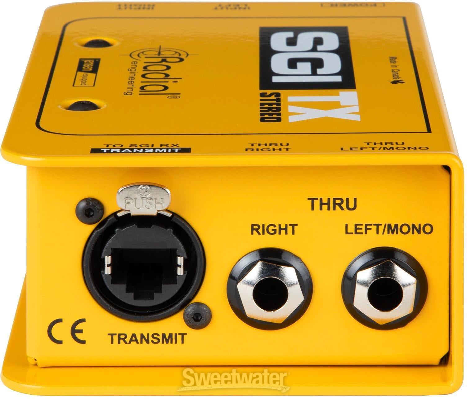 Radial SGI TX Stereo Transmitter for SGI Stereo Instrument Line