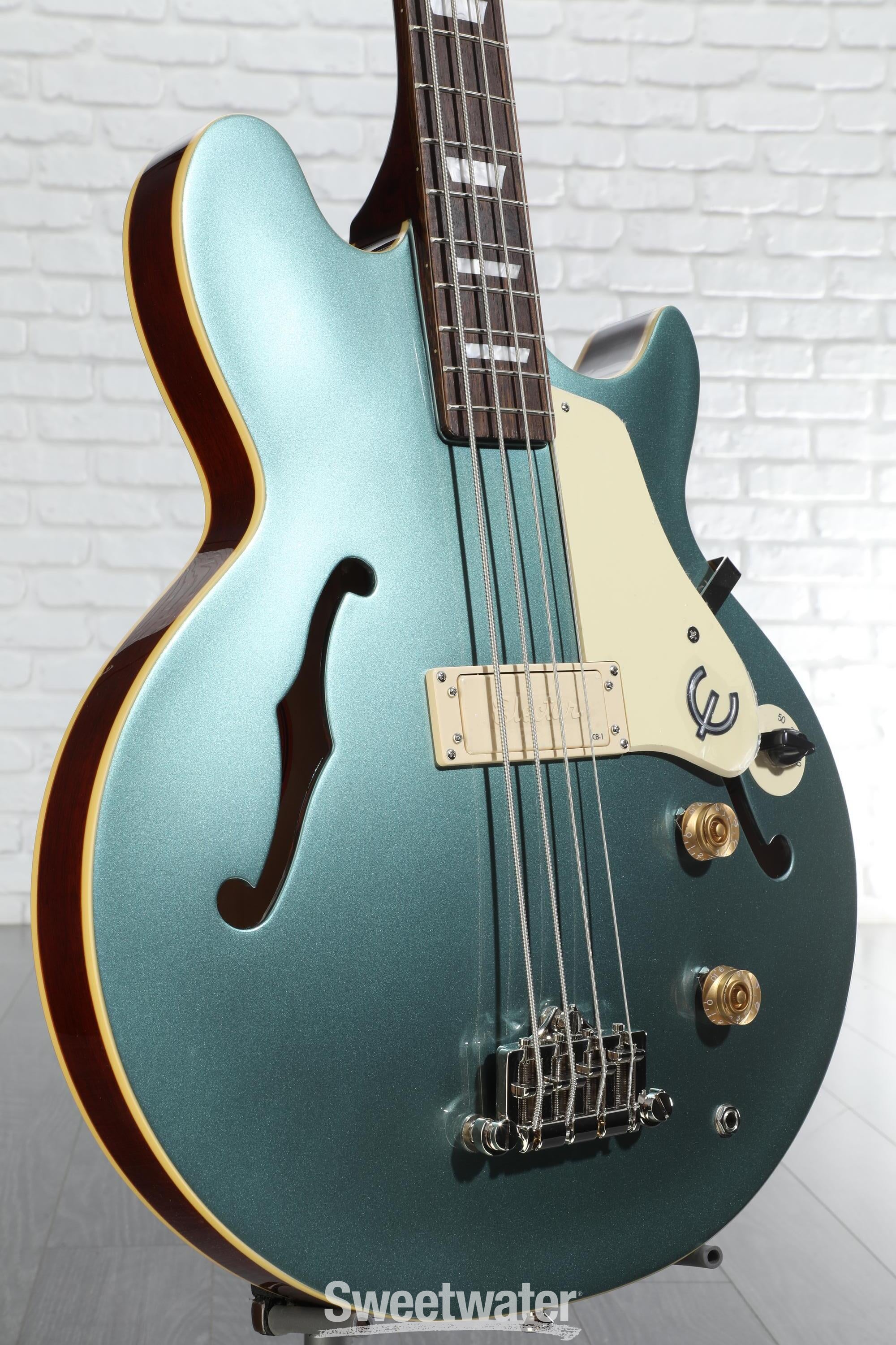 Jack Casady Bass, Sparkling Burgundy | Epiphone