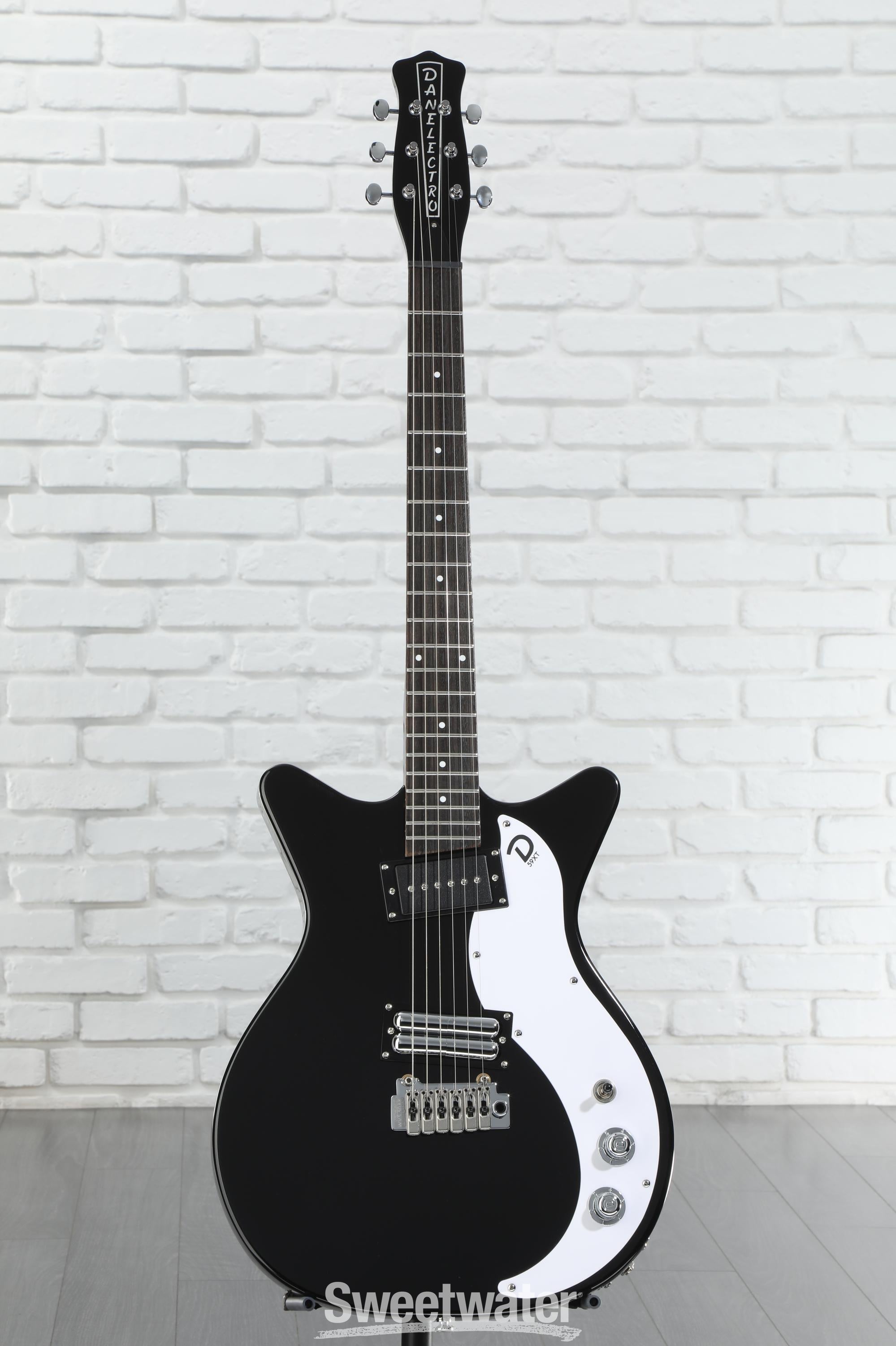 Danelectro 59XT Electric Guitar - Black | Sweetwater
