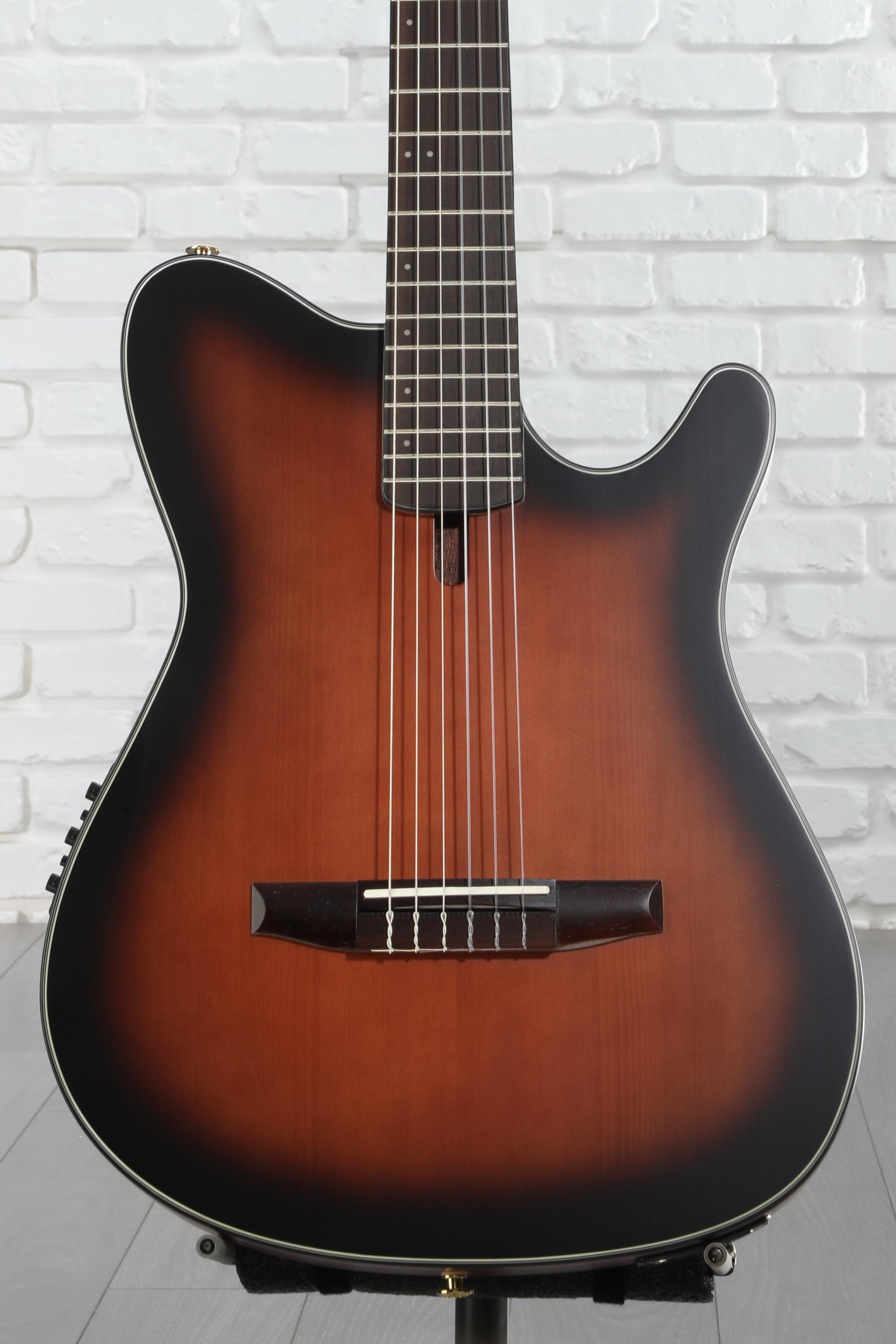 Ibanez FRH10N Thinline Nylon Acoustic-electric Guitar - Brown