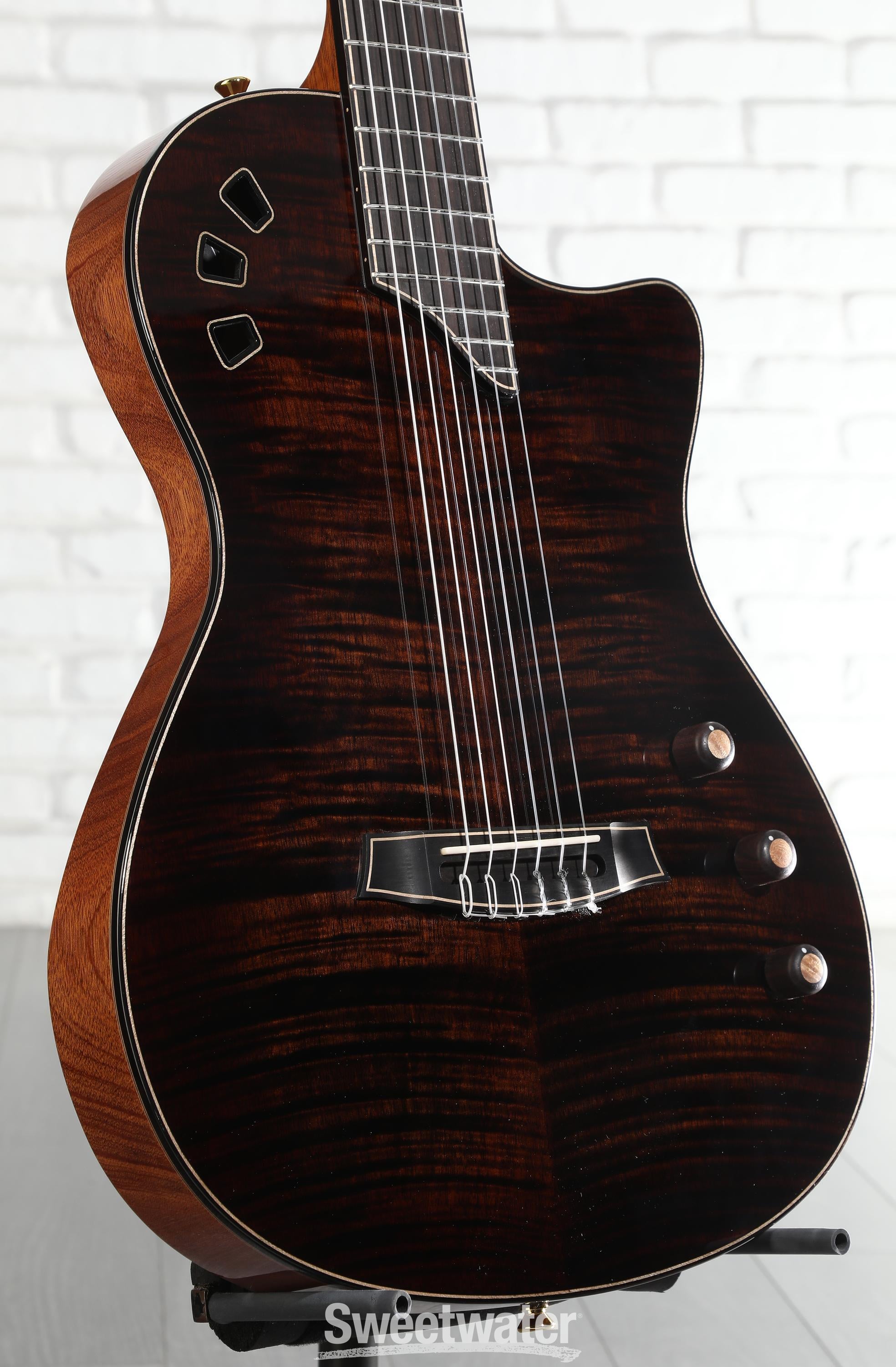 Photo of Cordoba Stage Artist Nylon-string Acoustic-electric Guitar - Habano Burst